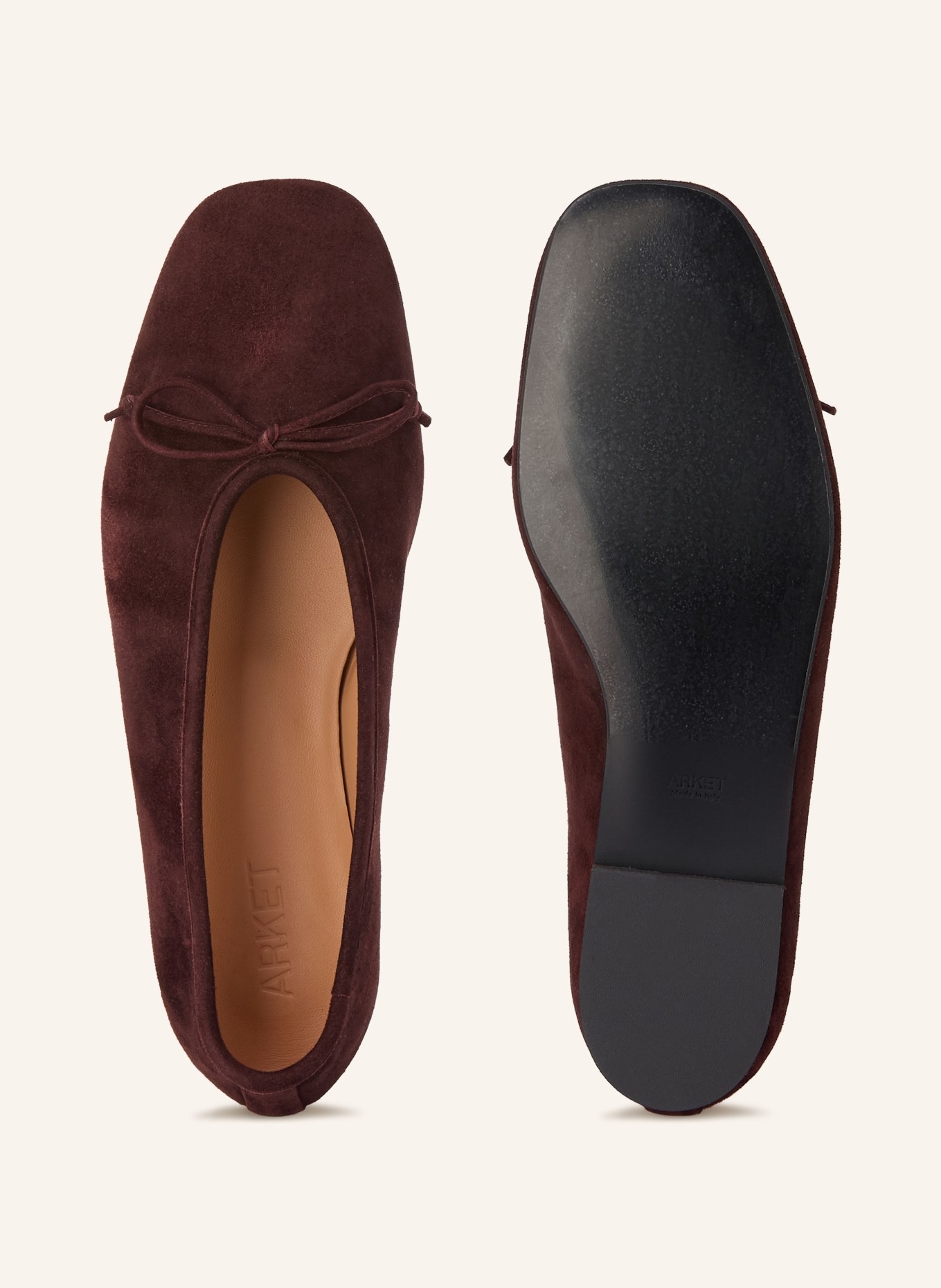 ARKET Ballerinas: DUNKELBRAUN