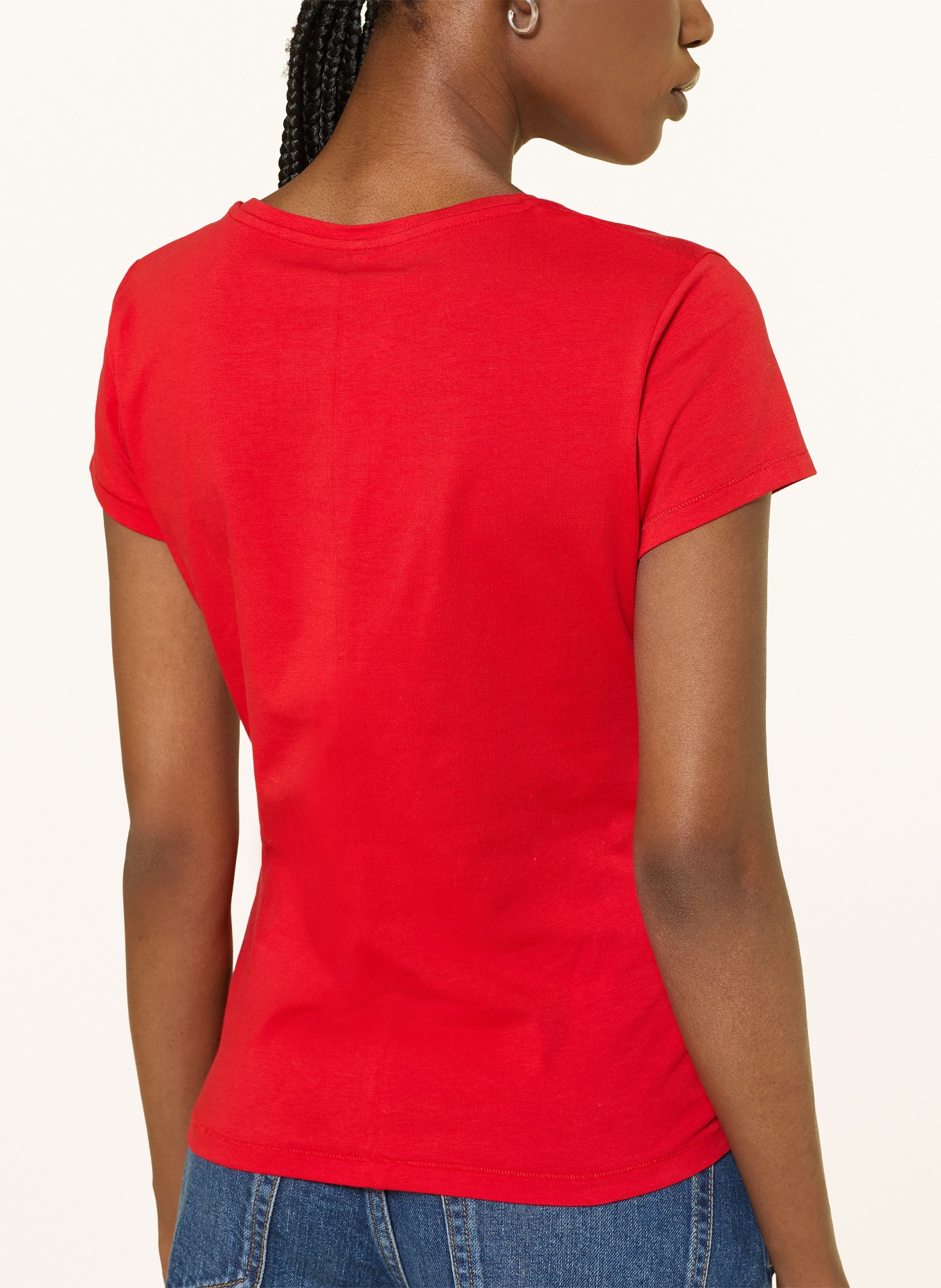 ARKET T-shirt: ROOD