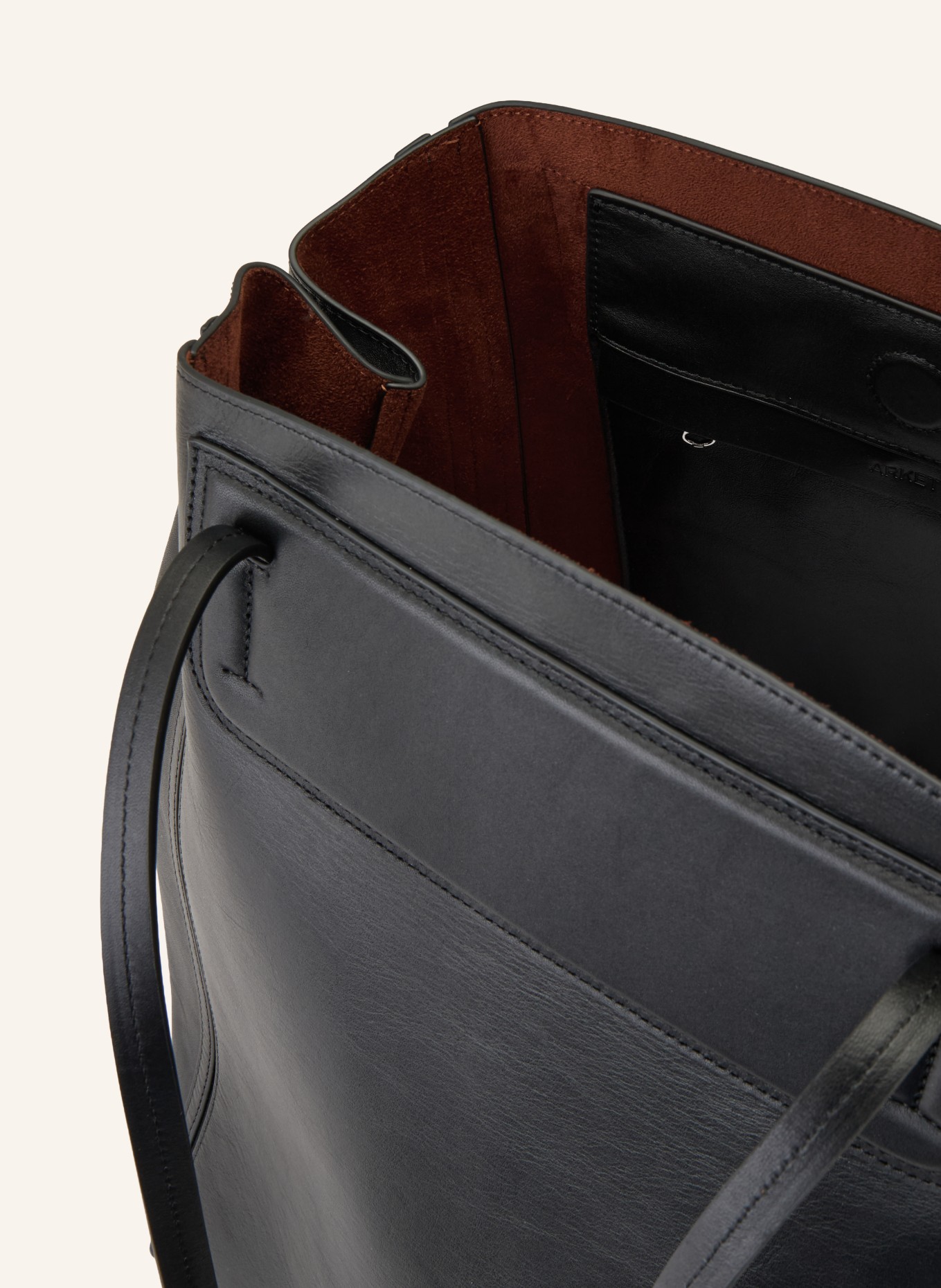 ARKET sac de courses: NOIR