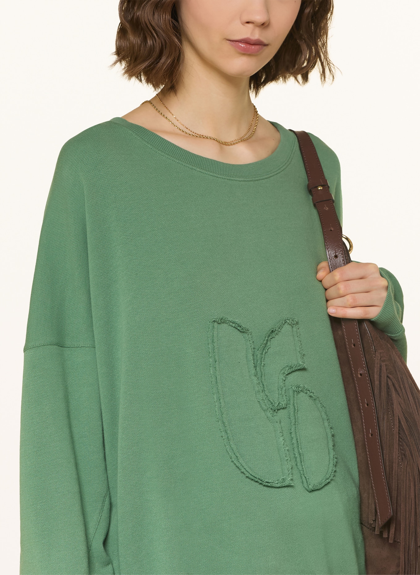 ba&sh Sweatshirt MAIA: HELLGRÜN