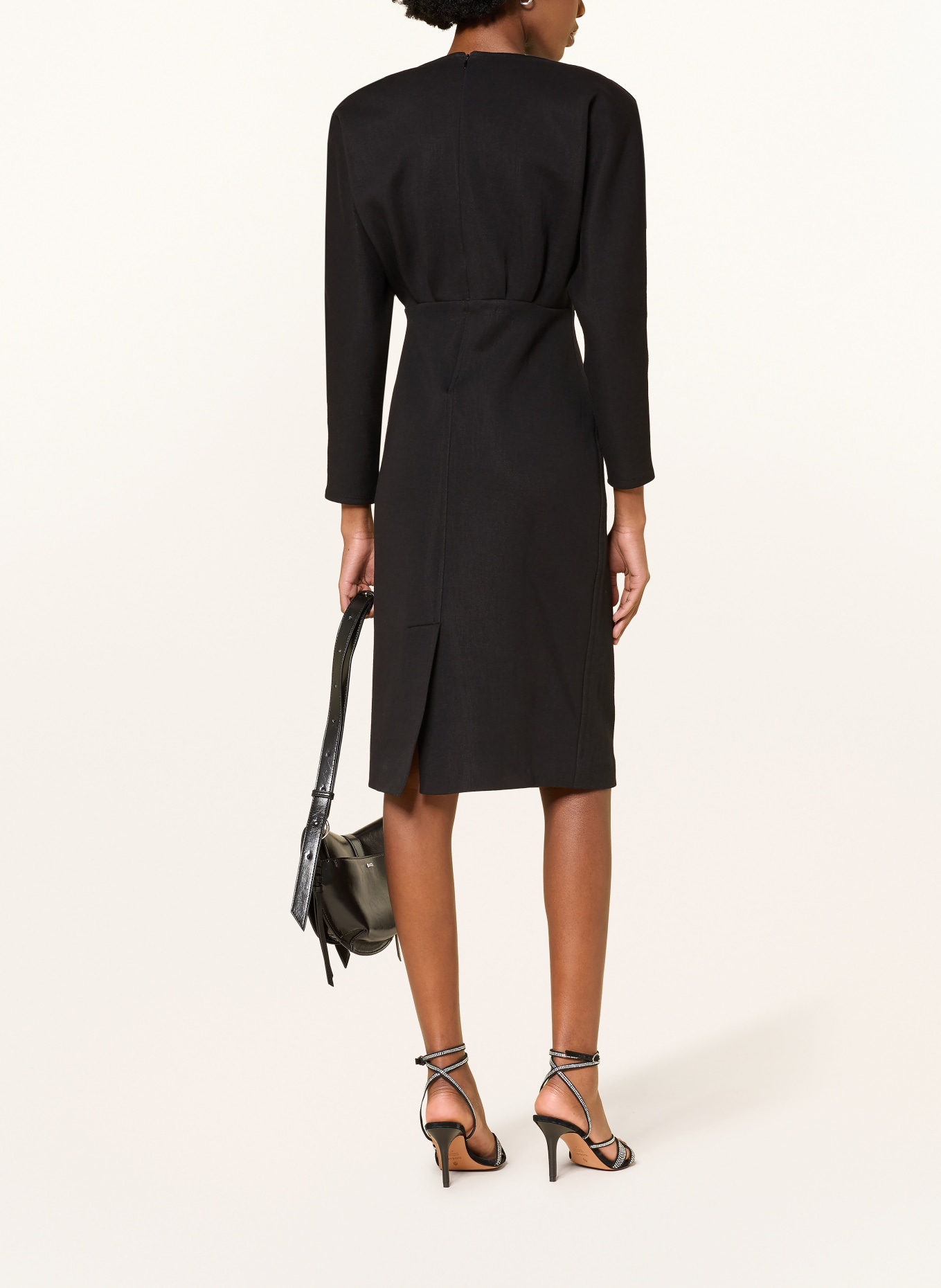 ba&sh Etuikleid BRYT: SCHWARZ