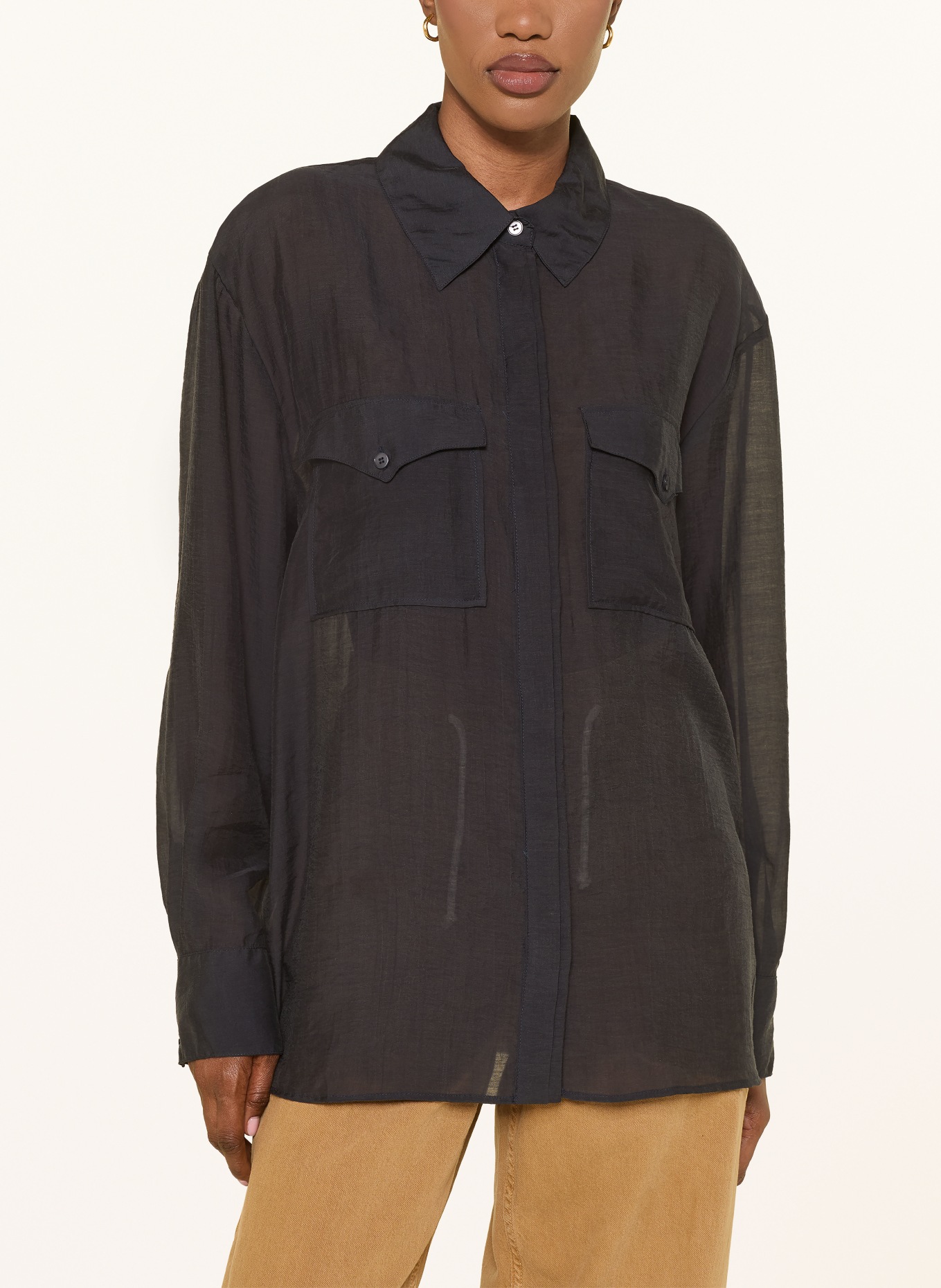 ba&sh Hemdbluse BAO: DUNKELBLAU