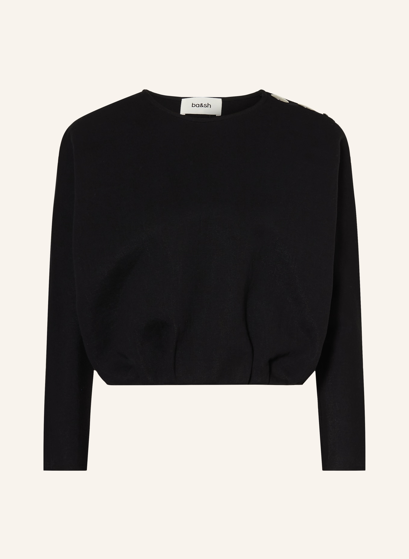 ba&sh Pullover BRANNY: SCHWARZ