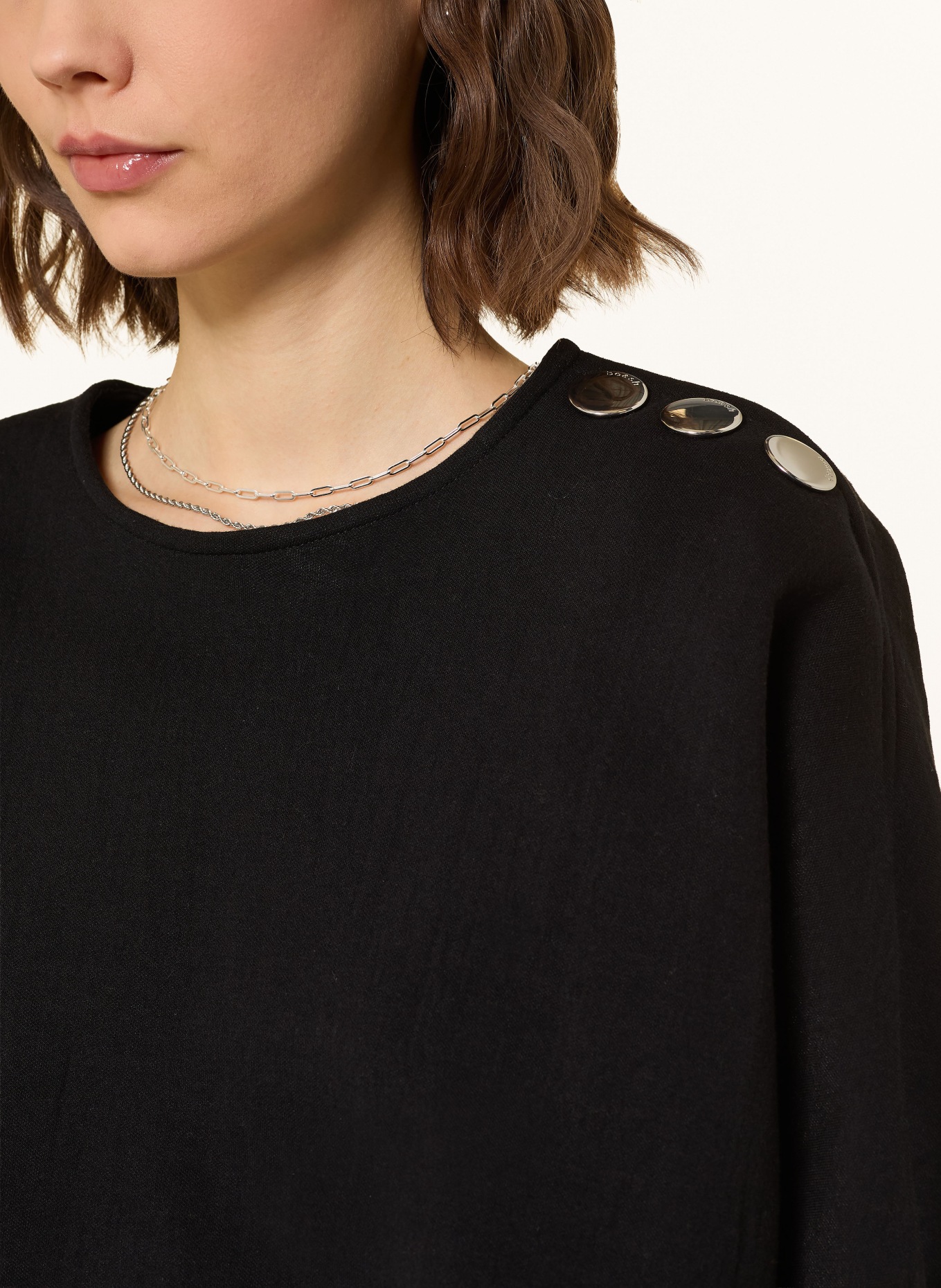 ba&sh Pullover BRANNY: SCHWARZ