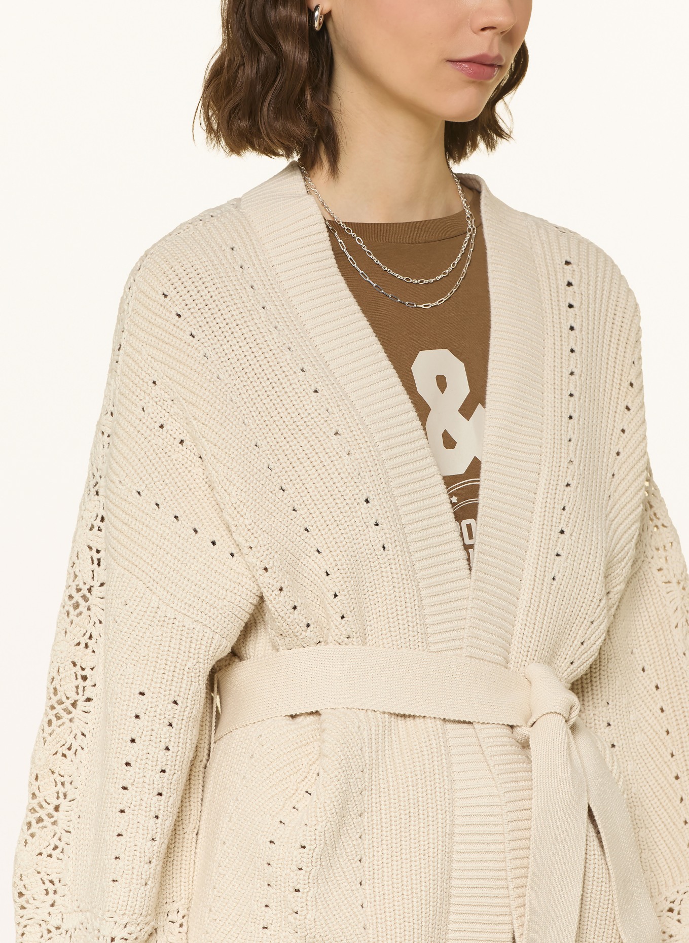 ba&sh Strickhülle PERINE: BEIGE