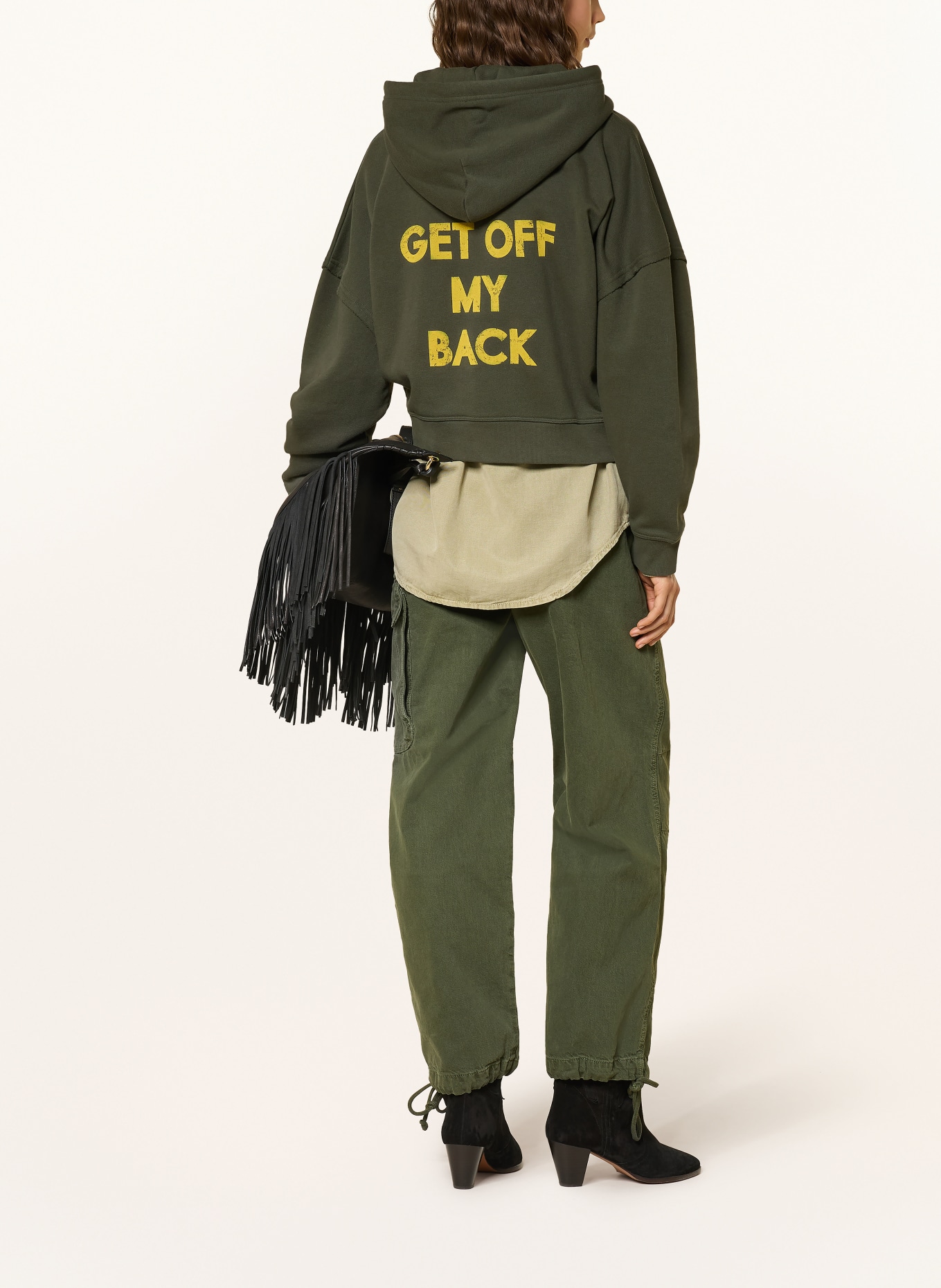 ba&sh Hoodie MOBY: DUNKELGRÜN