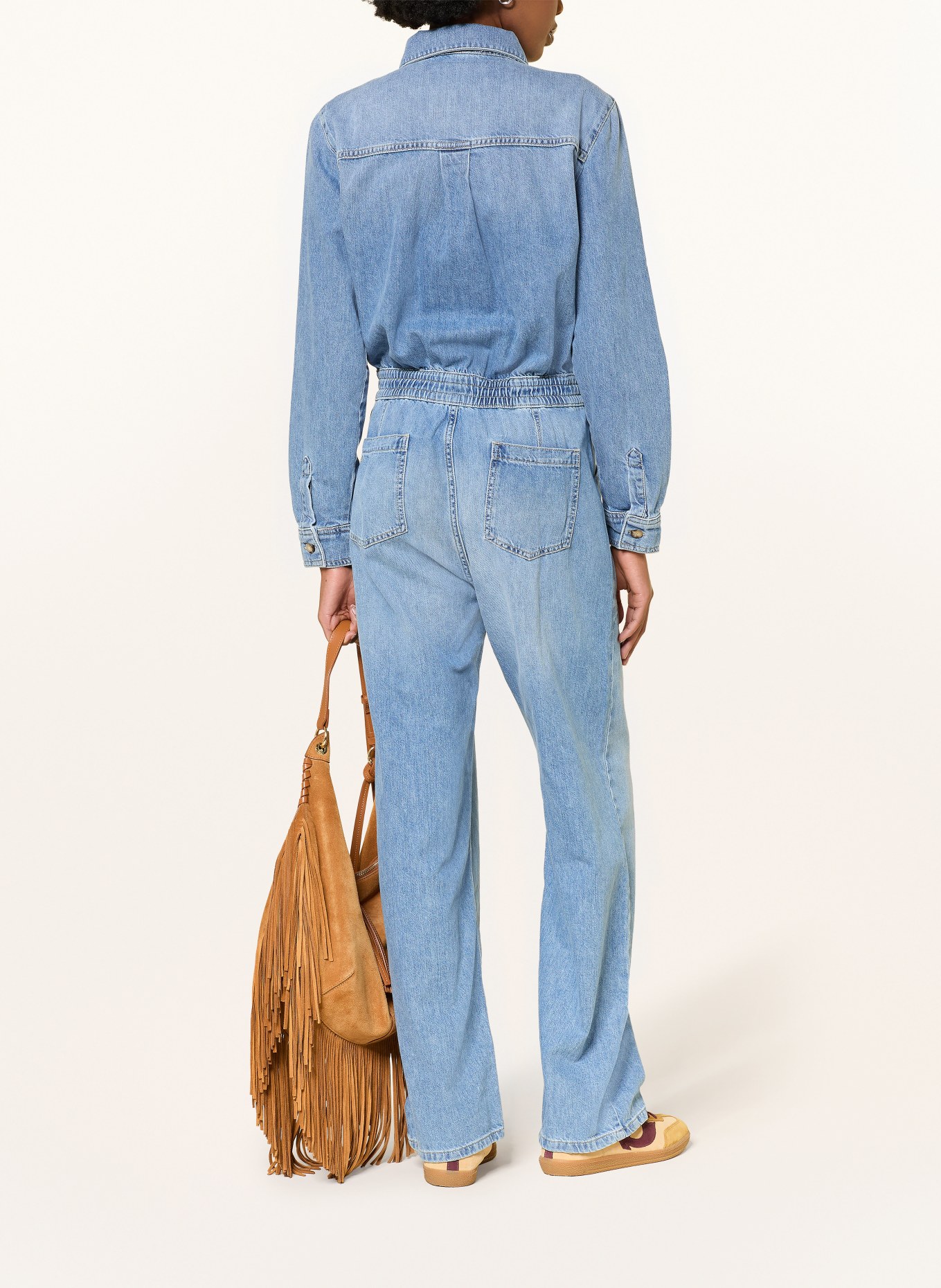 ba&sh Jeans-Jumpsuit MYRELLA: BLUE BLUE JEANS