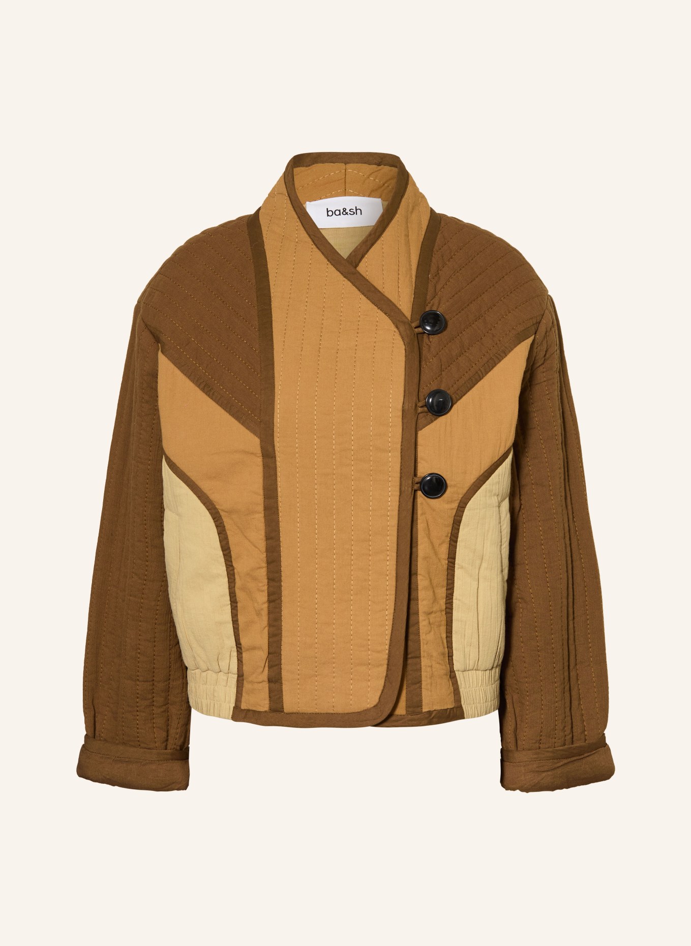 ba&sh Jacke CISCA: CAMEL / BEIGE / KHAKI