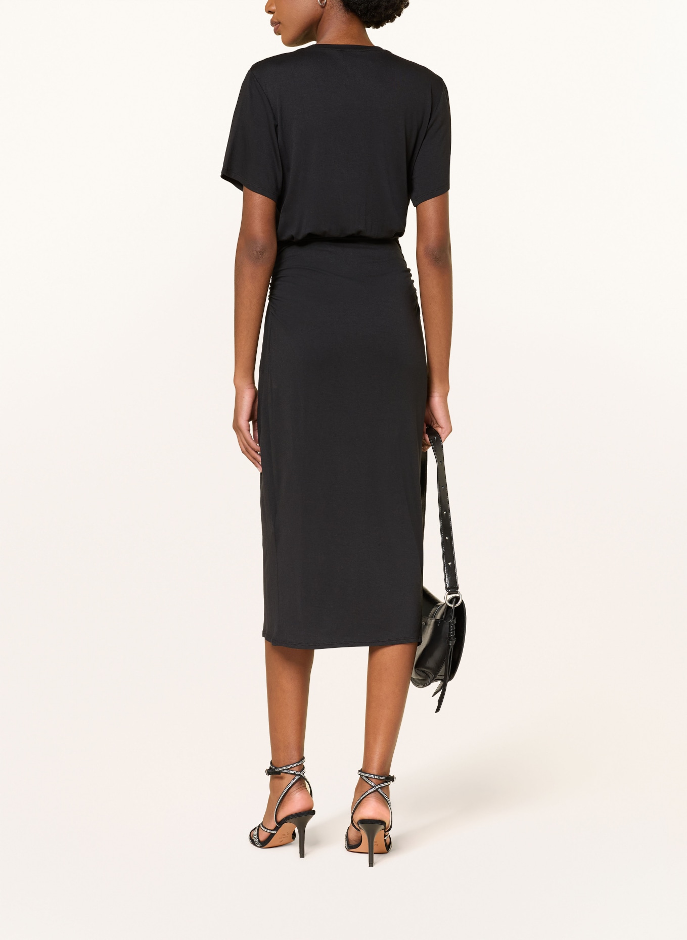 ba&sh Jerseykleid GALTEA: SCHWARZ