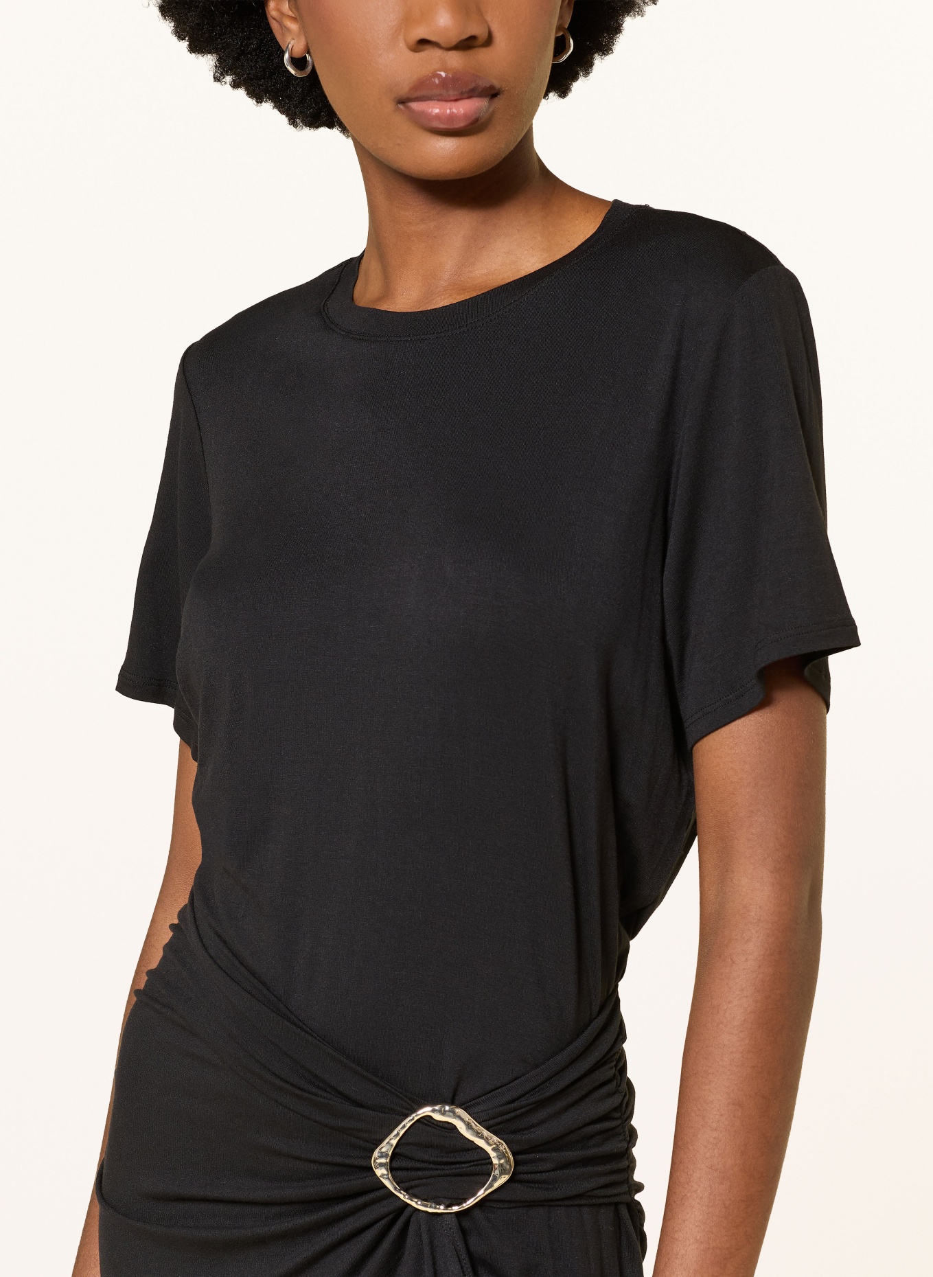 ba&sh Jerseykleid GALTEA: SCHWARZ