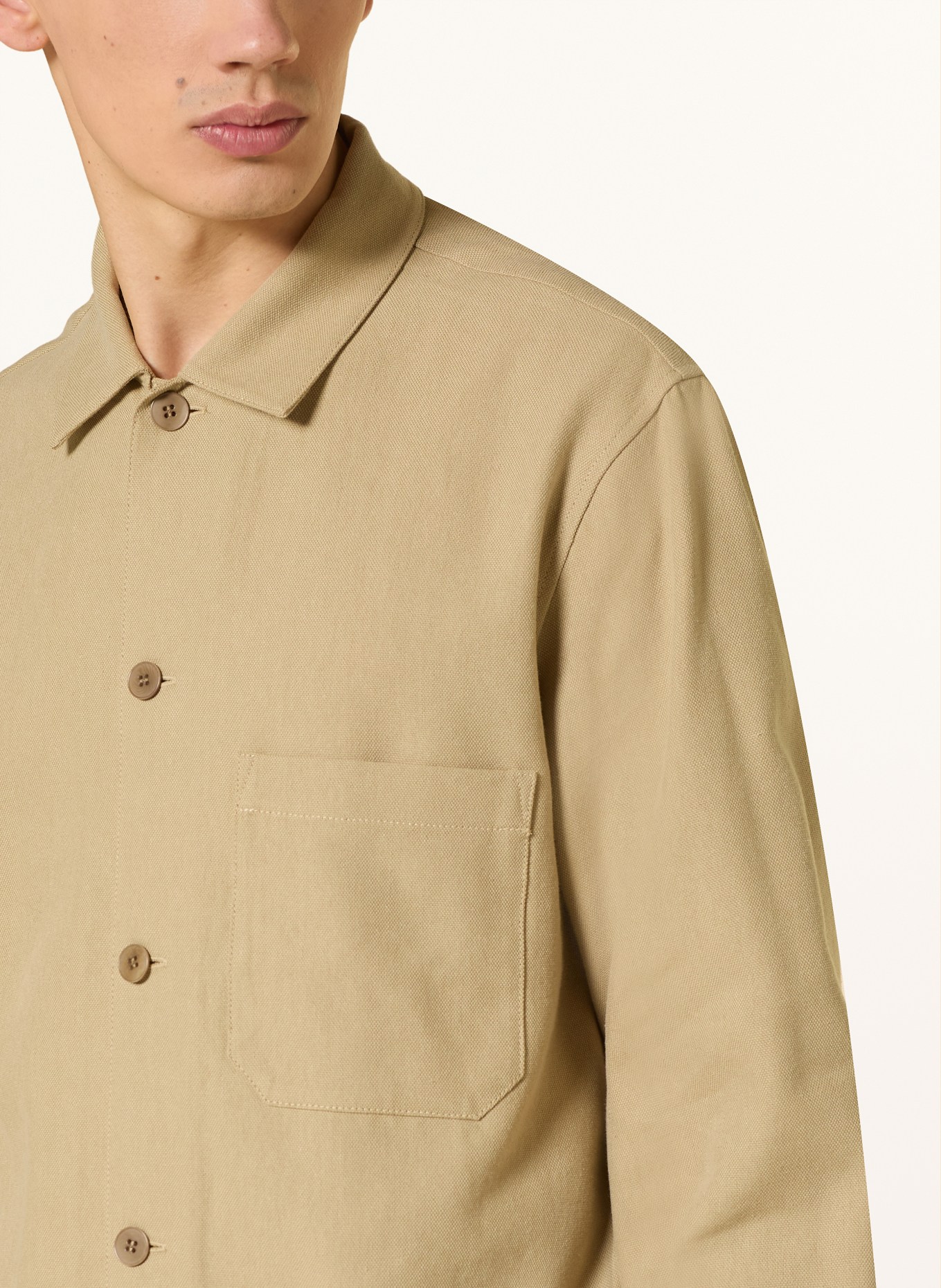 ARKET Overshirt BECK: BEIGE