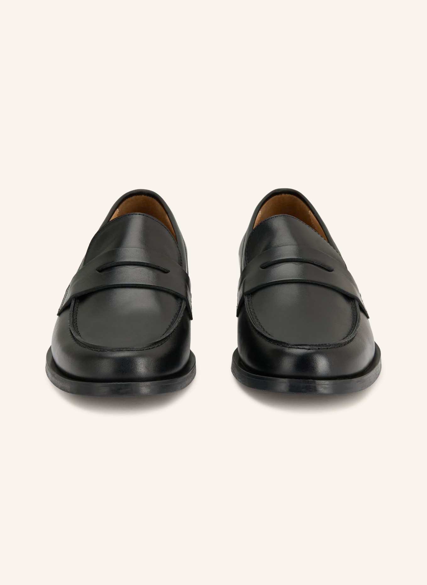 ARKET Penny-Loafer BASIL: SCHWARZ