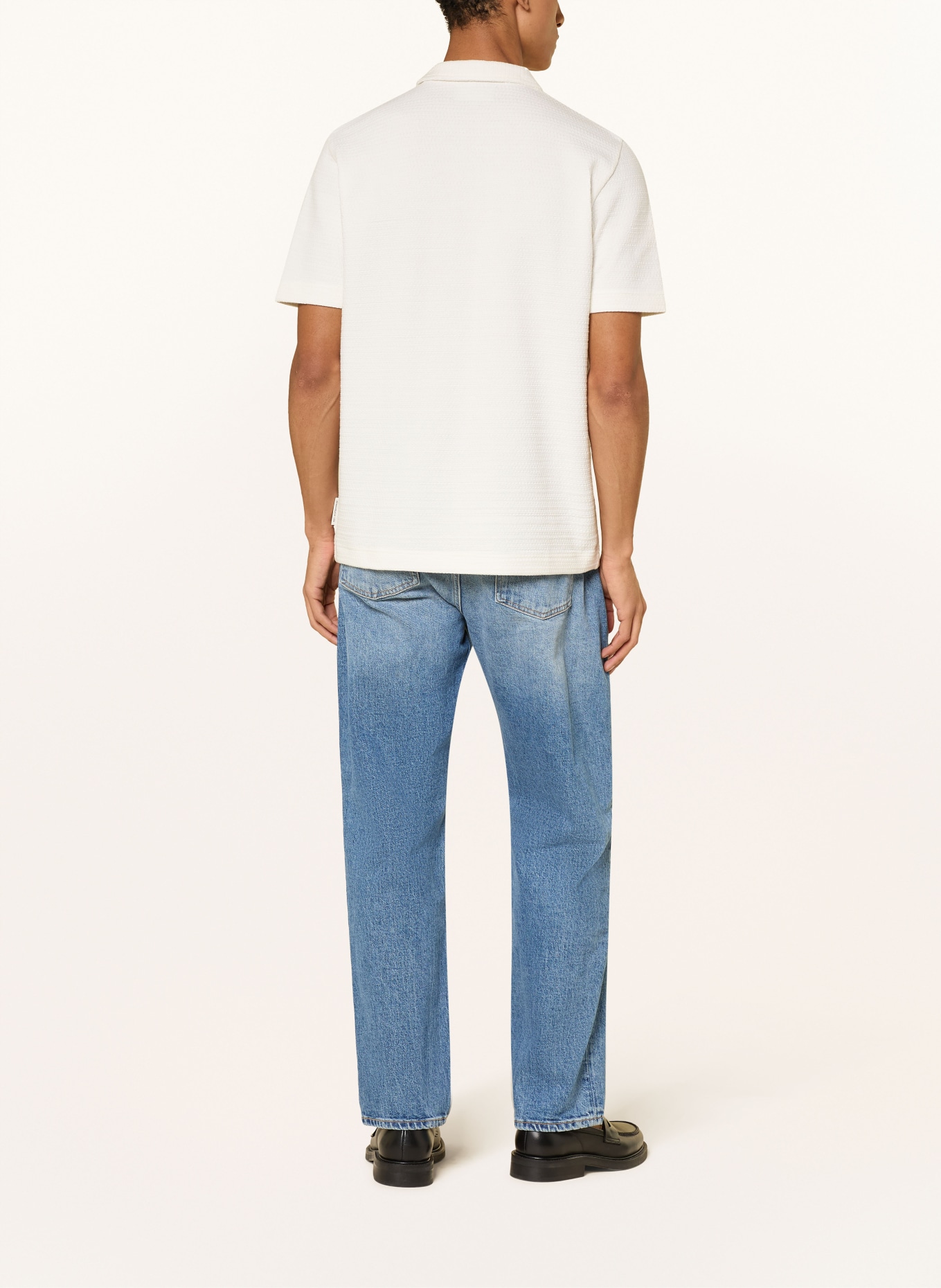 Marc O'Polo Jersey-Poloshirt Regular Fit: WEISS