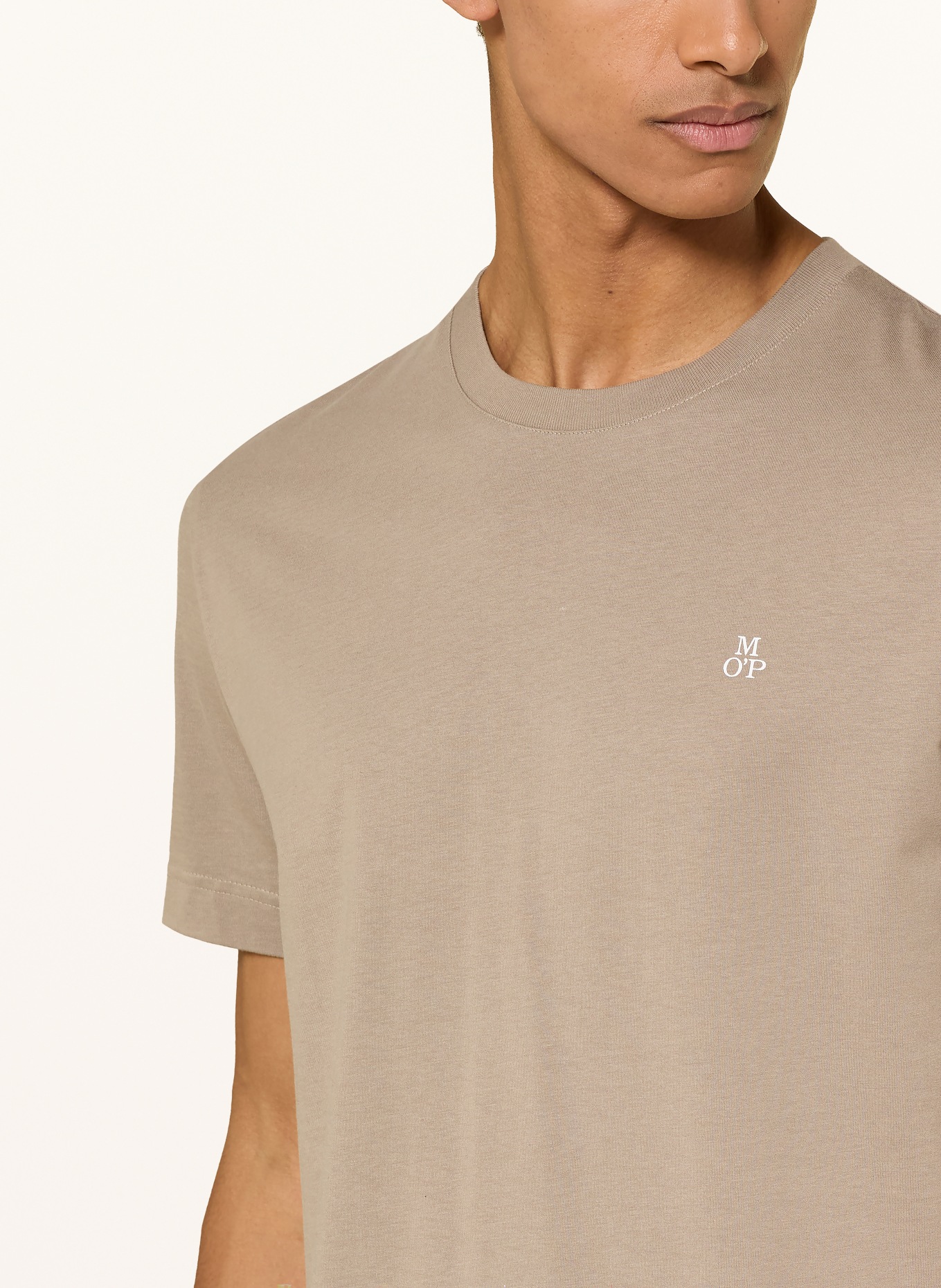 Marc O'Polo T-shirt: BEIGE