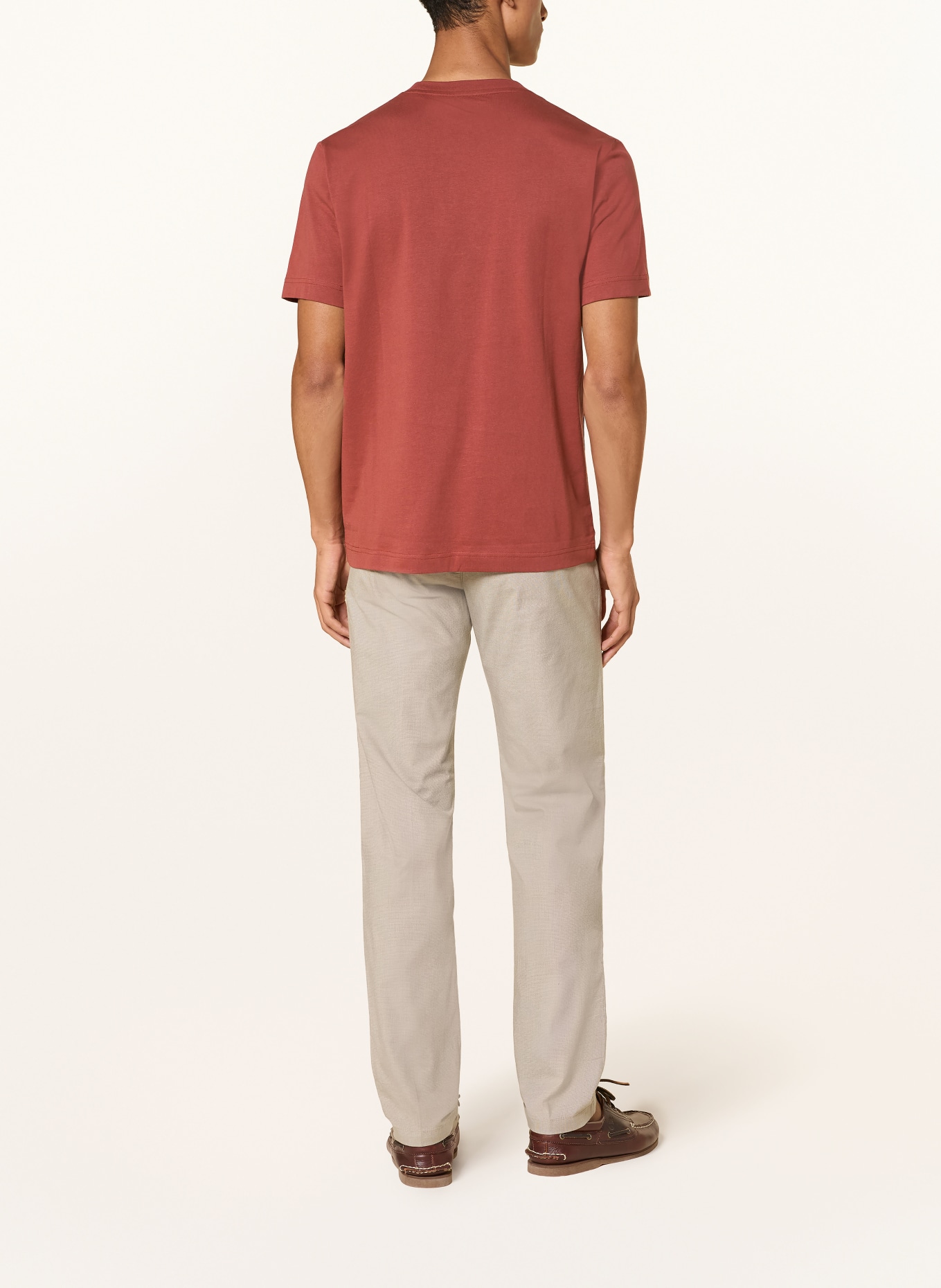 Marc O'Polo T-Shirt: DUNKELROT