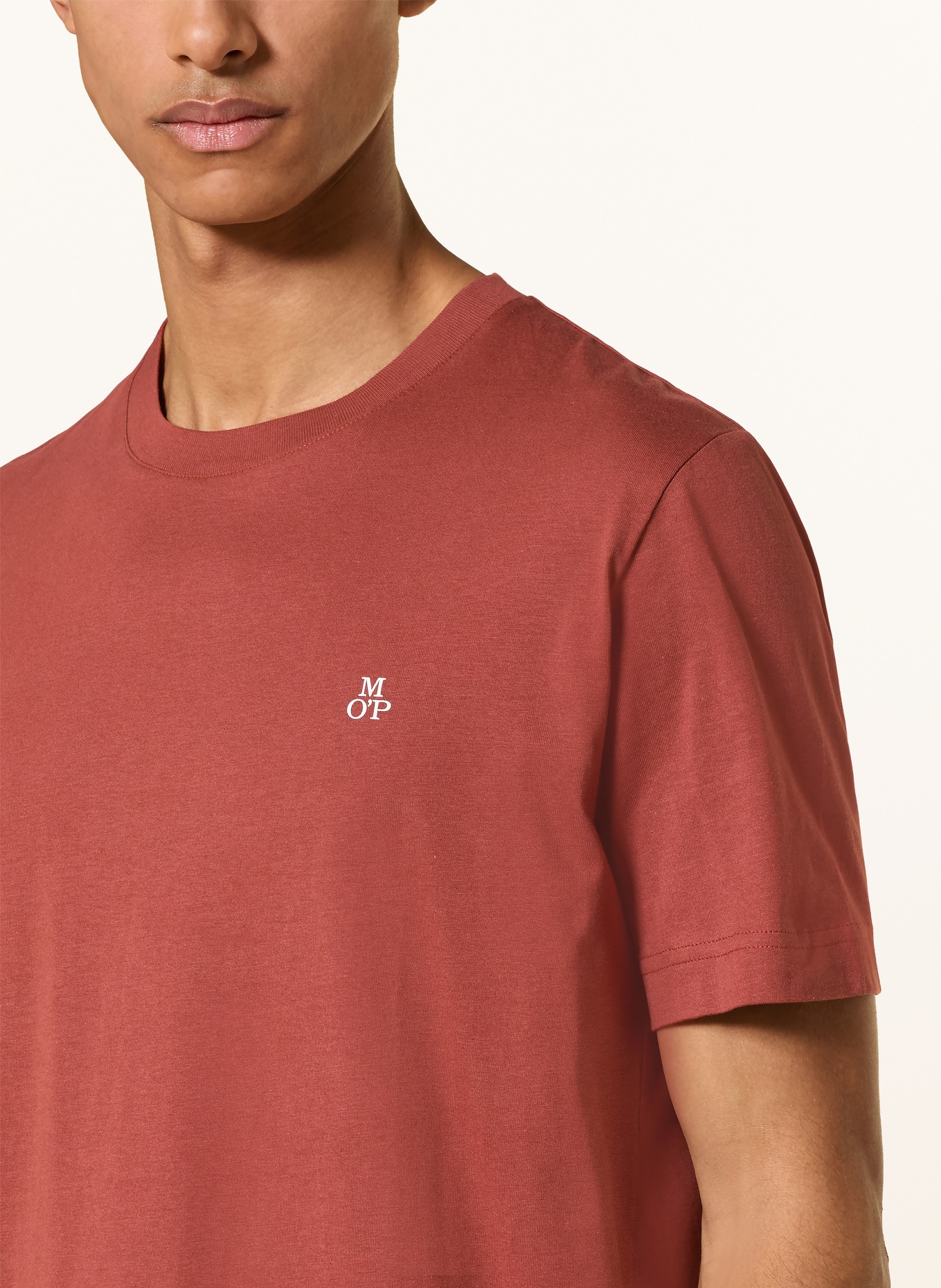 Marc O'Polo T-Shirt: DUNKELROT