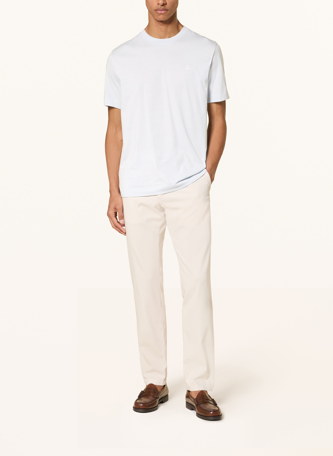 Marc O'Polo T-Shirt: HELLBLAU
