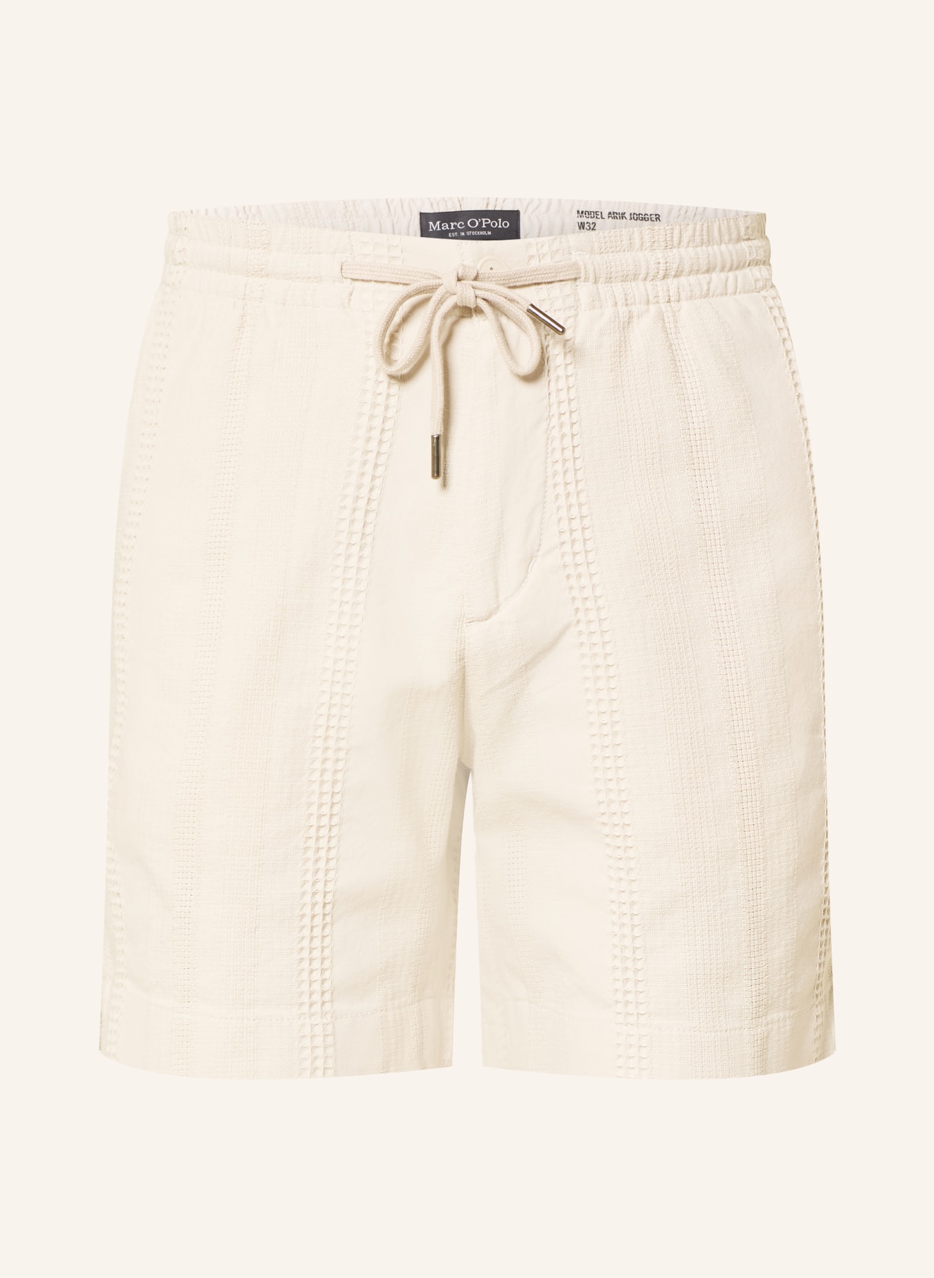 Marc O'Polo ARIK JOGGER shorts: LIGHT BROWN