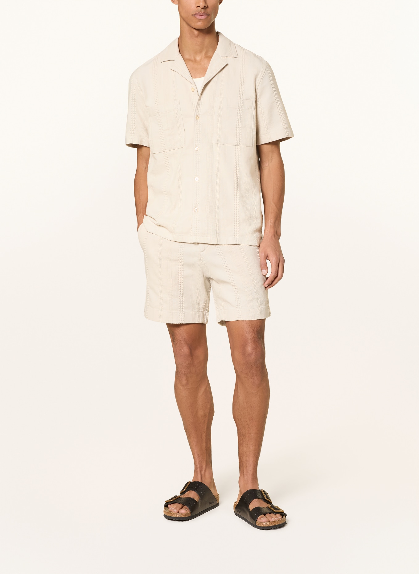 Marc O'Polo ARIK JOGGER shorts: LIGHT BROWN