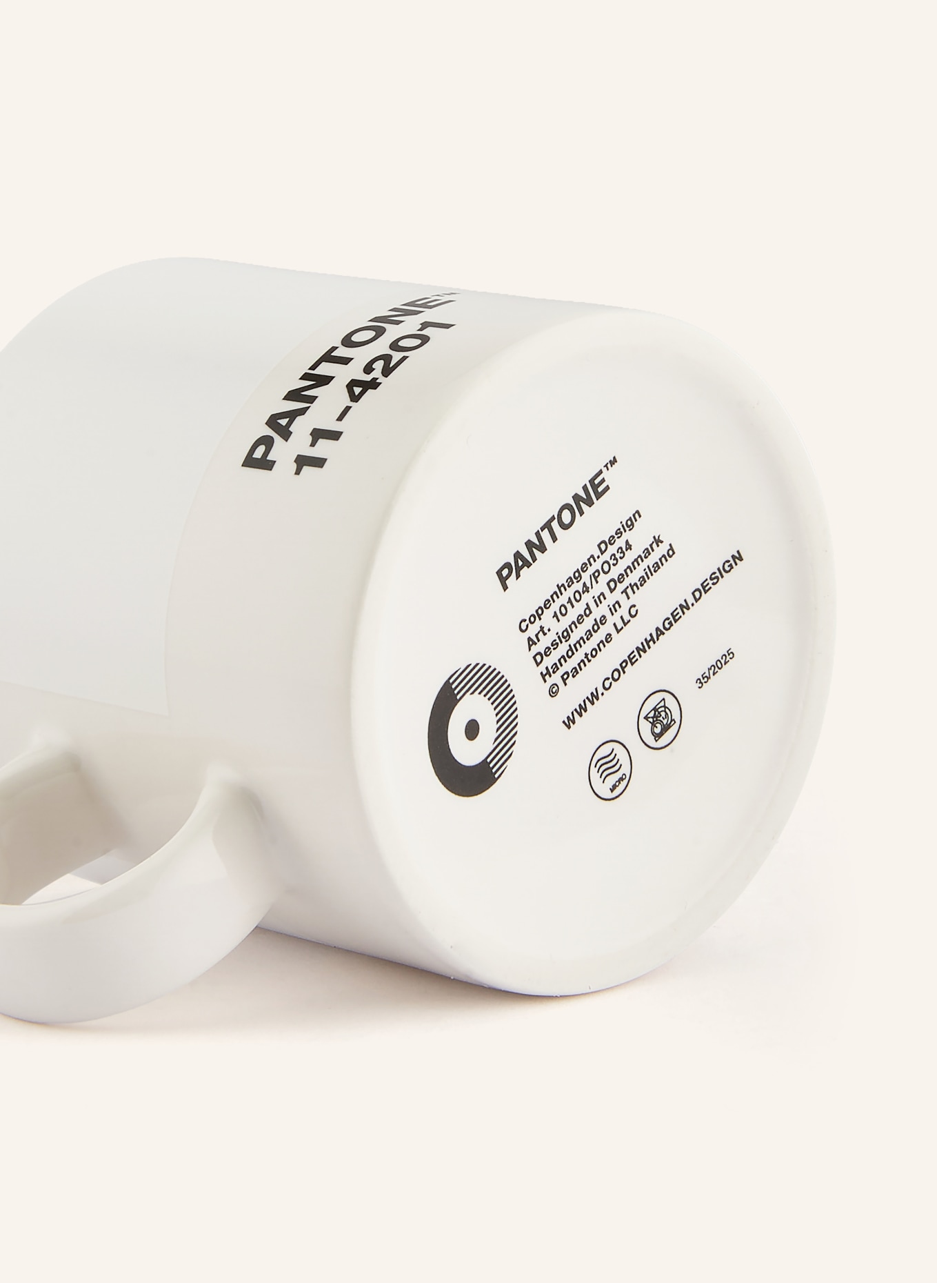 PANTONE Espressokopje: WIT