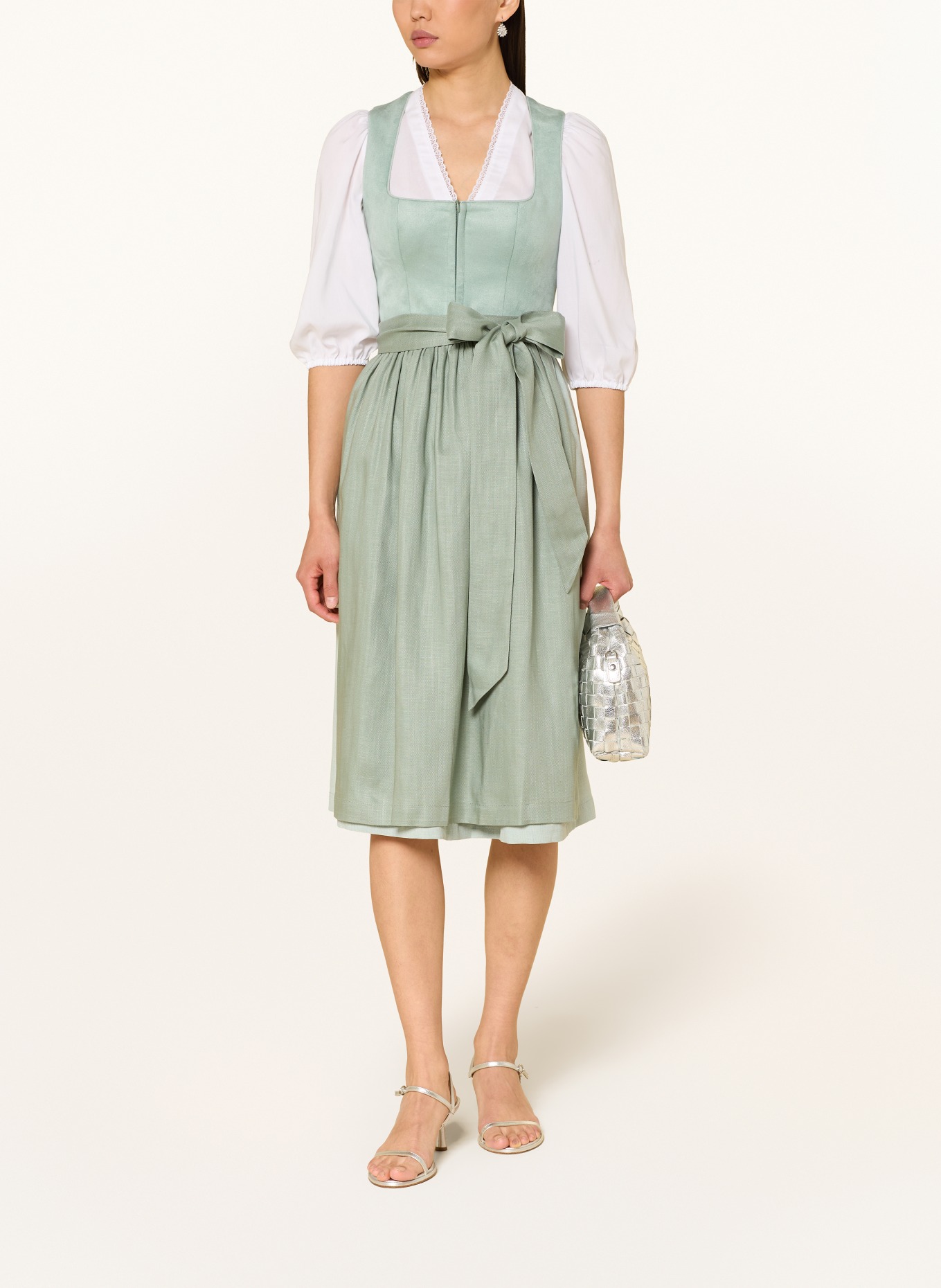 LIMBERRY SORAIA Dirndl: MINT / LIGHT GREEN