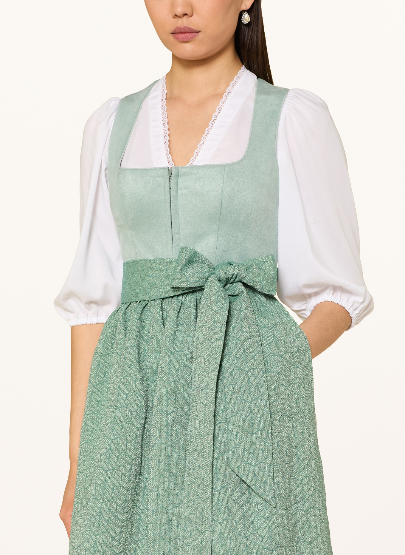 LIMBERRY SORAIA Dirndl: MINT / LIGHT GREEN