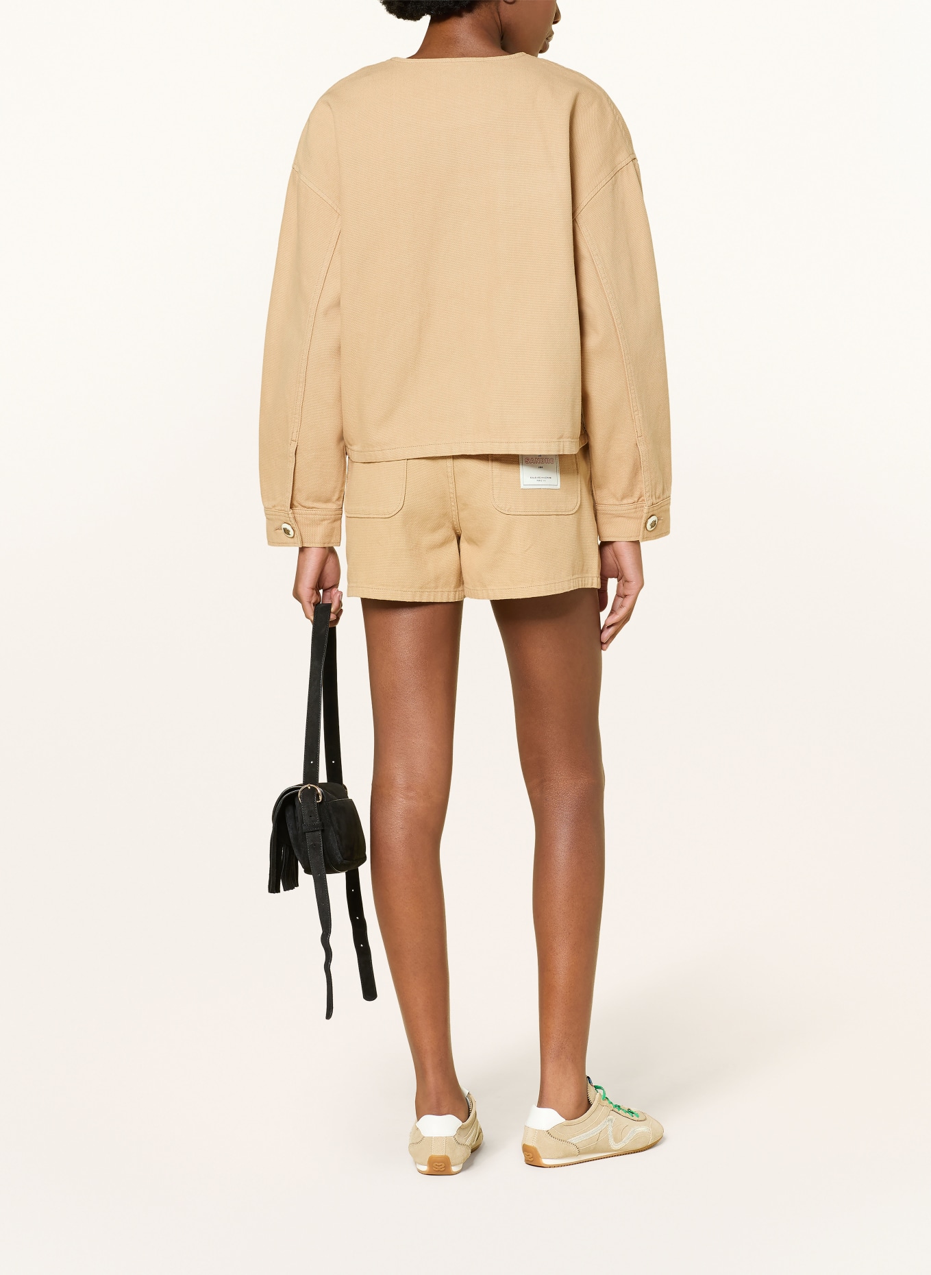SANDRO Jacke: BEIGE