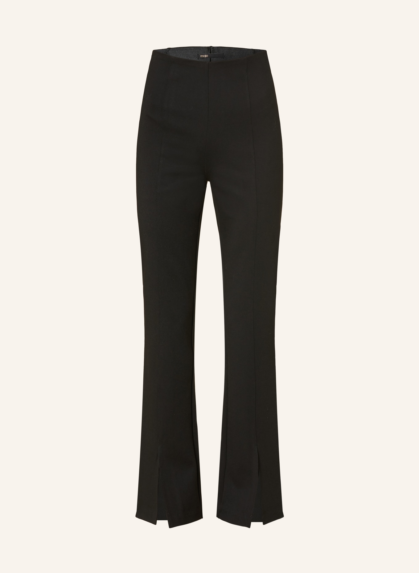 maje Bootcut-Hose: SCHWARZ