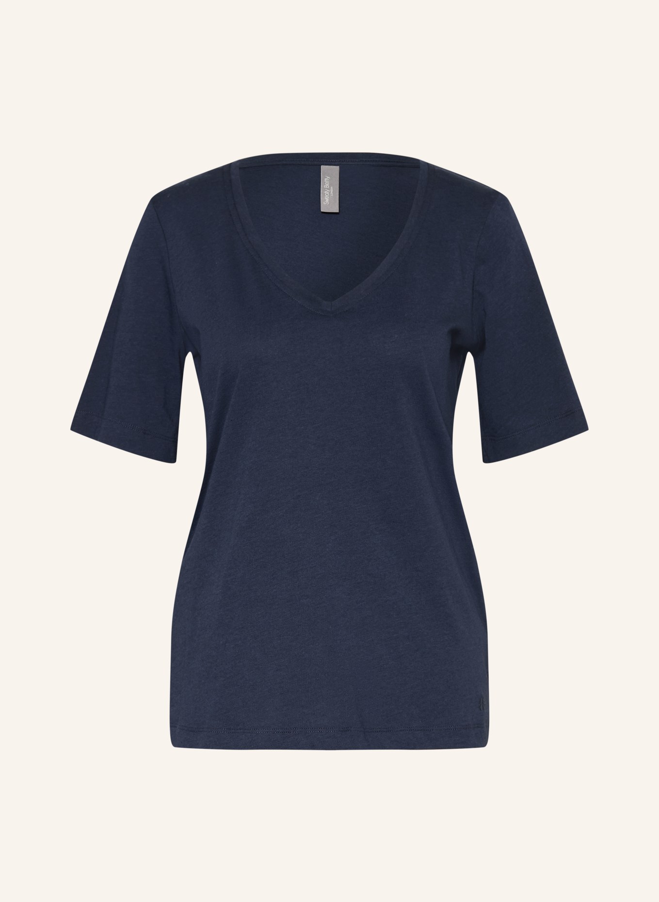Sweaty Betty T-shirt ESSENTIAL: DONKERBLAUW