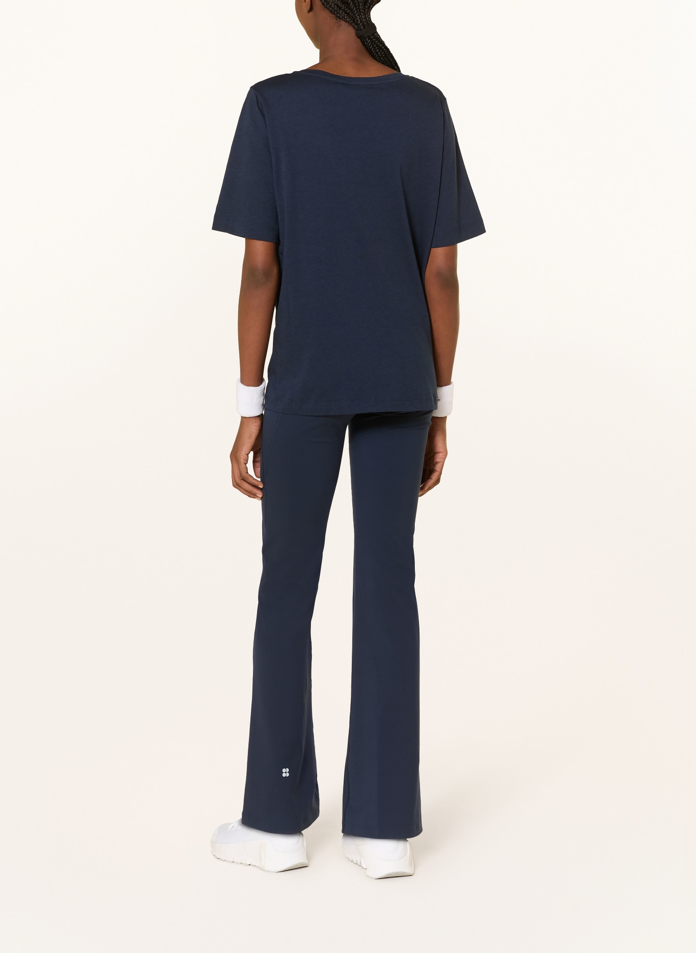 Sweaty Betty T-shirt ESSENTIAL: DONKERBLAUW