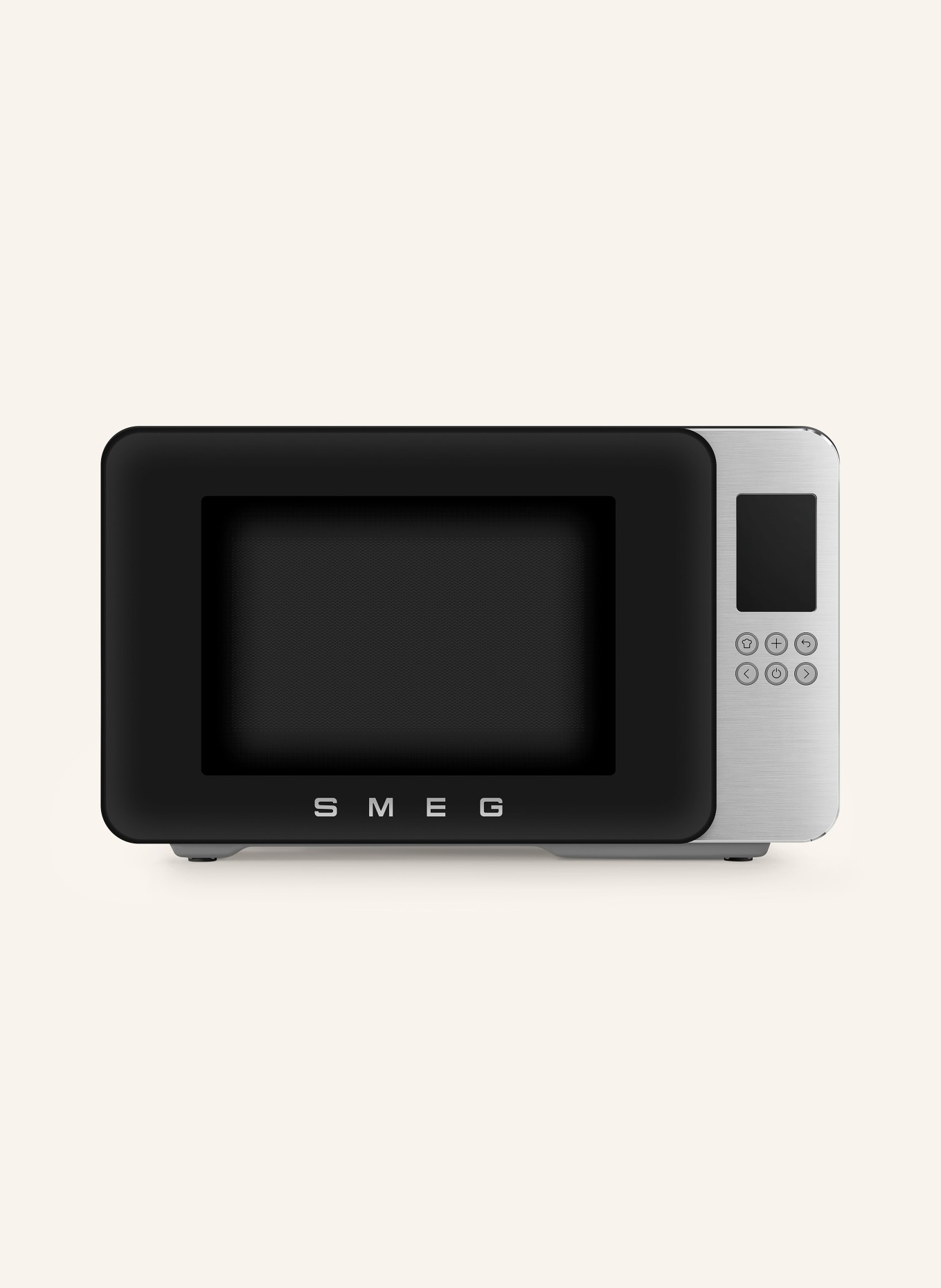 SMEG Mikrowelle MOC01: SCHWARZ