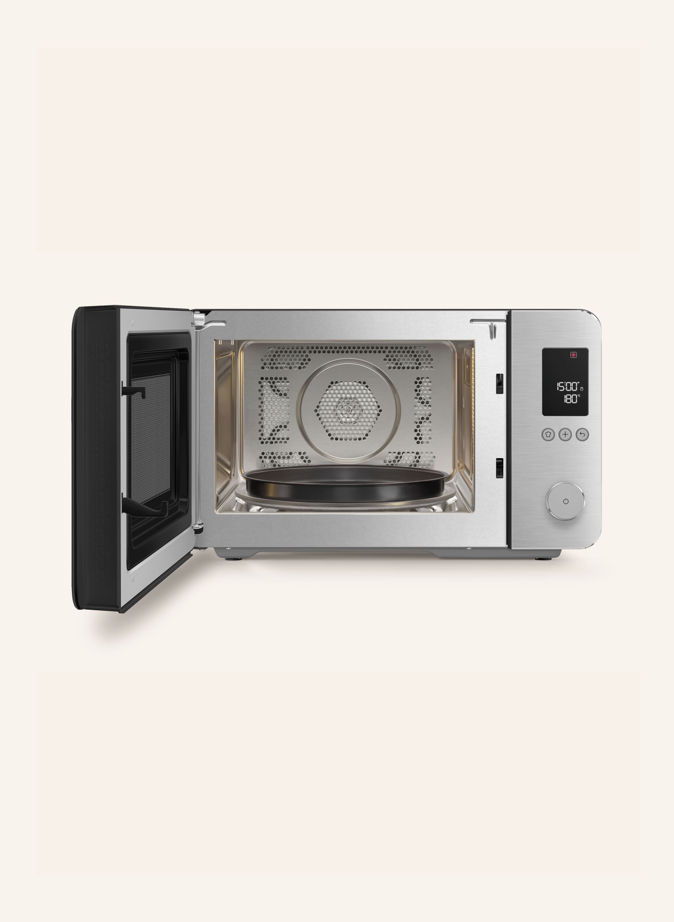 SMEG Mikrowelle MOC02: SCHWARZ