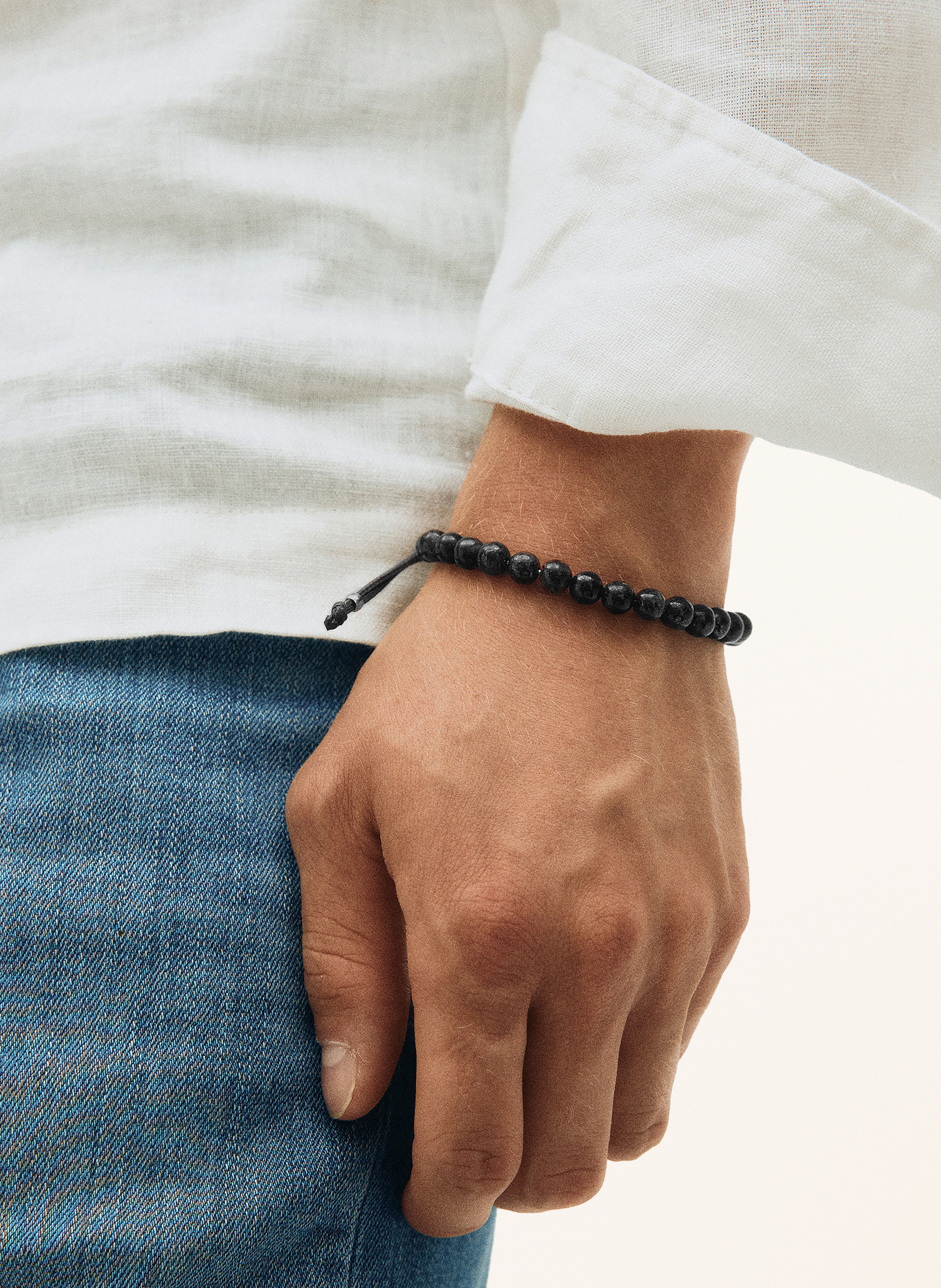 EDBLAD Armband AVERY: ZWART