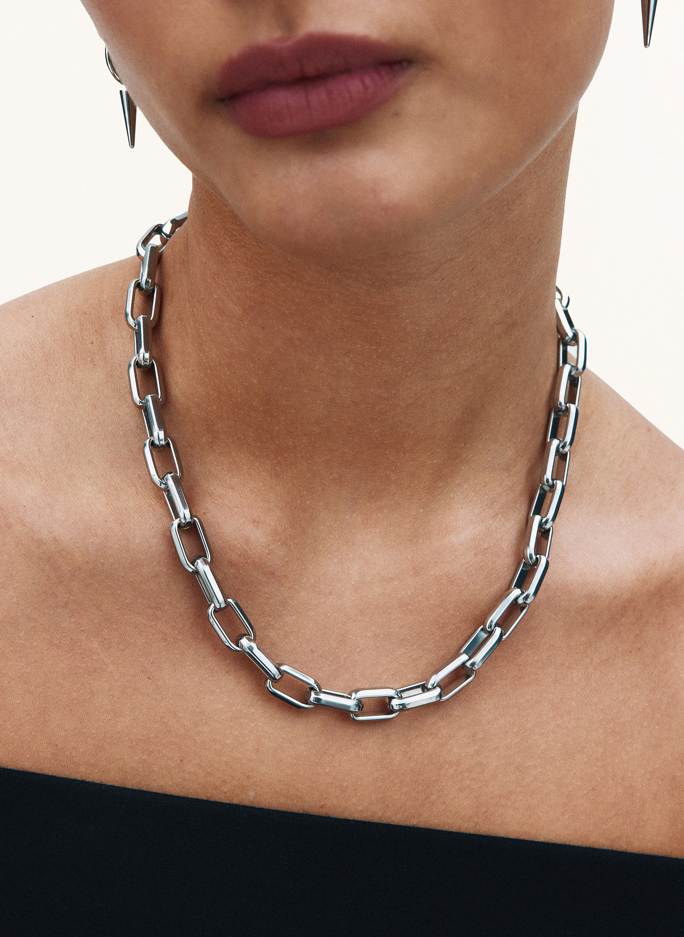 EDBLAD BOX MAXI necklace: SILVER