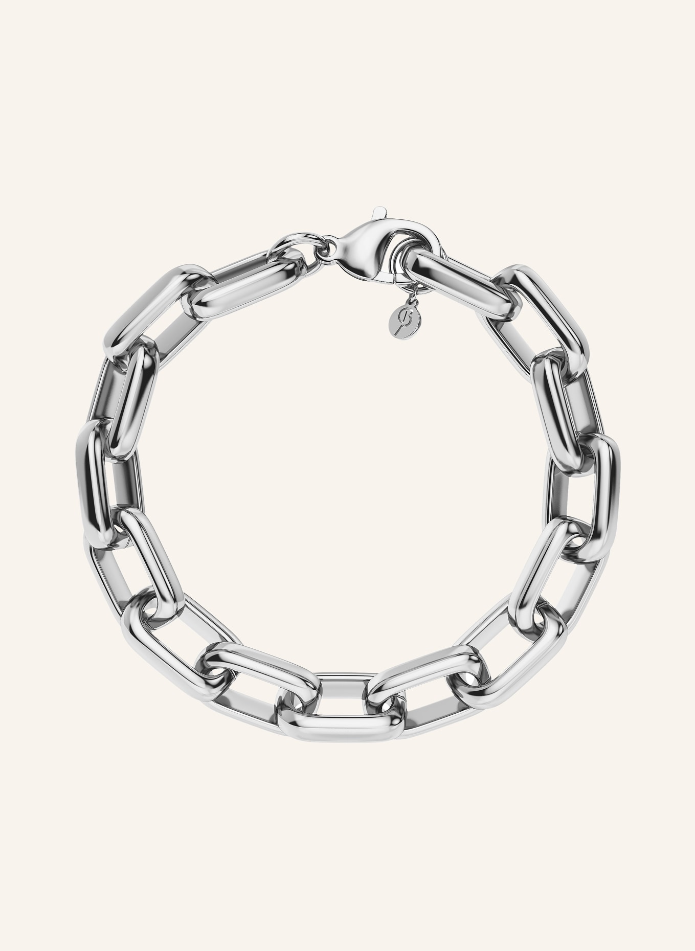 EDBLAD Armband BOX CHAIN MAXI: SILBER