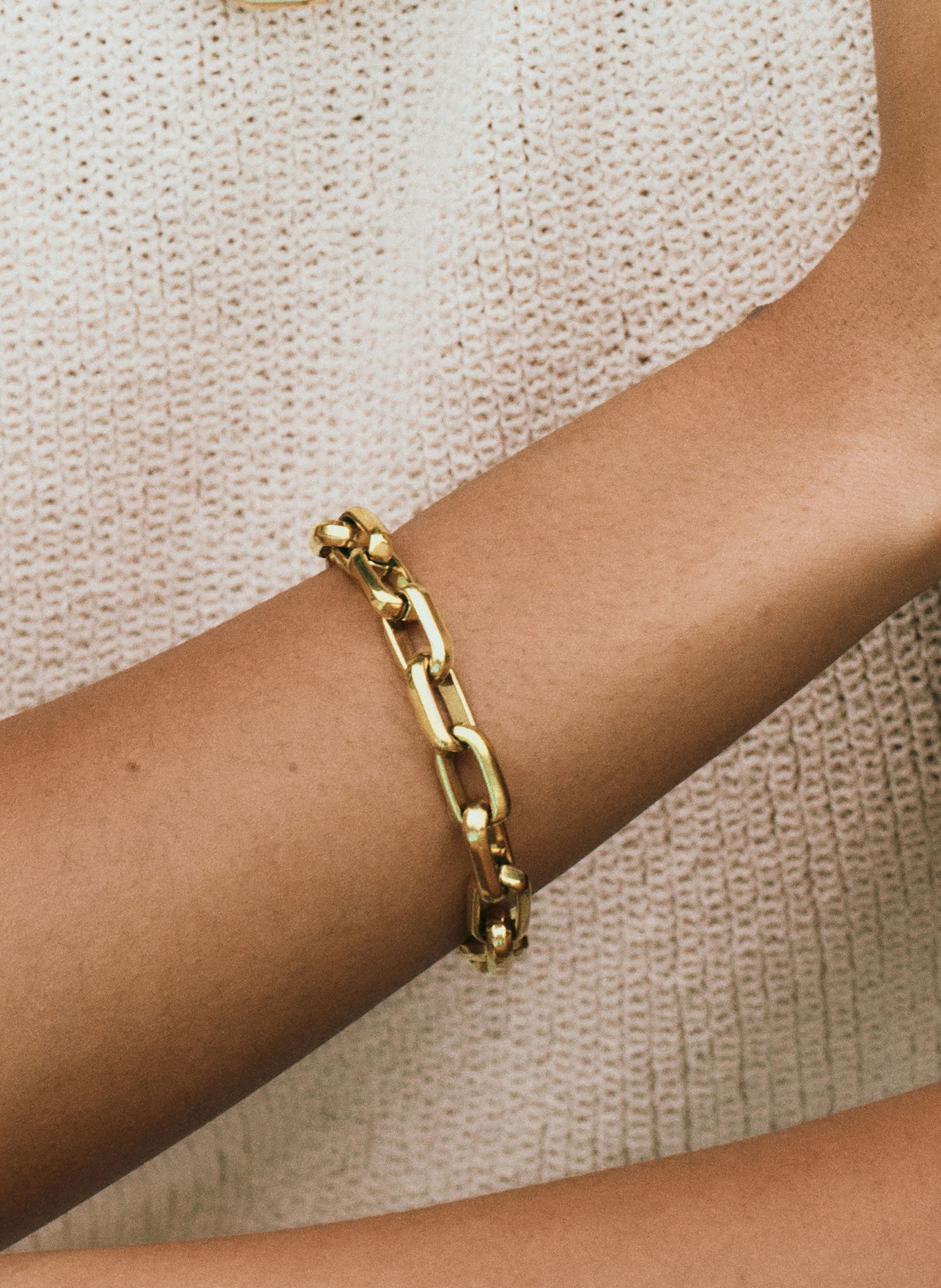 EDBLAD Armband BOX CHAIN MAXI: GOLD