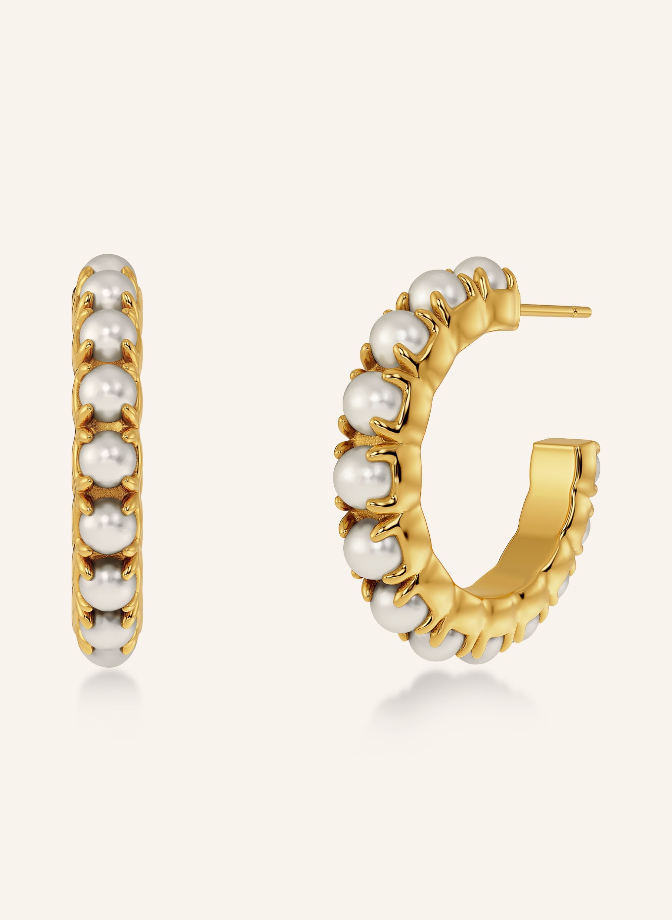 EDBLAD Creolen LILO L: GOLD / WEISS