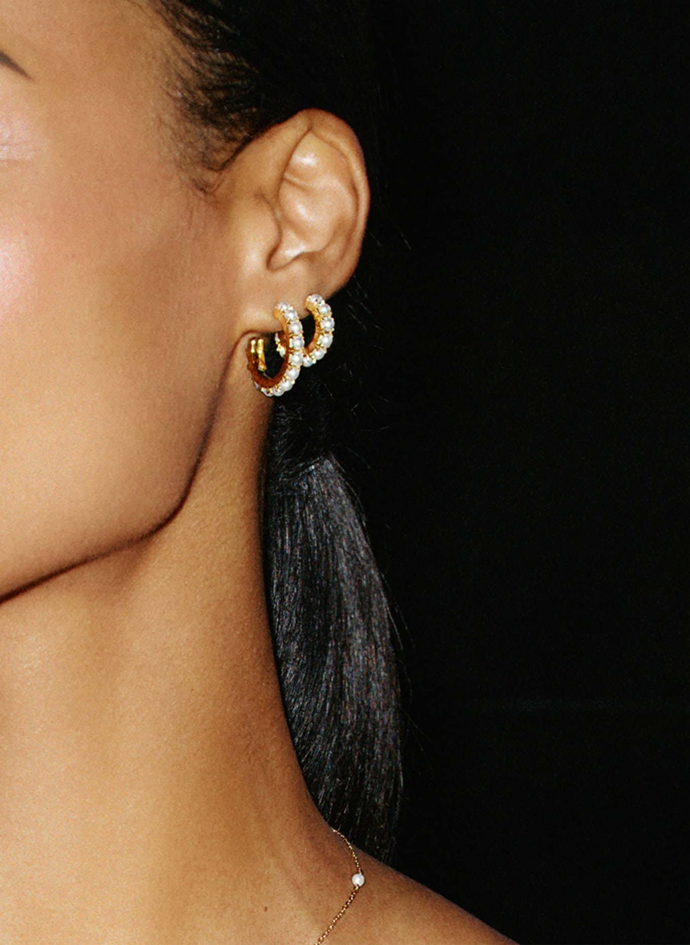 EDBLAD Creolen LILO L: GOLD / WEISS