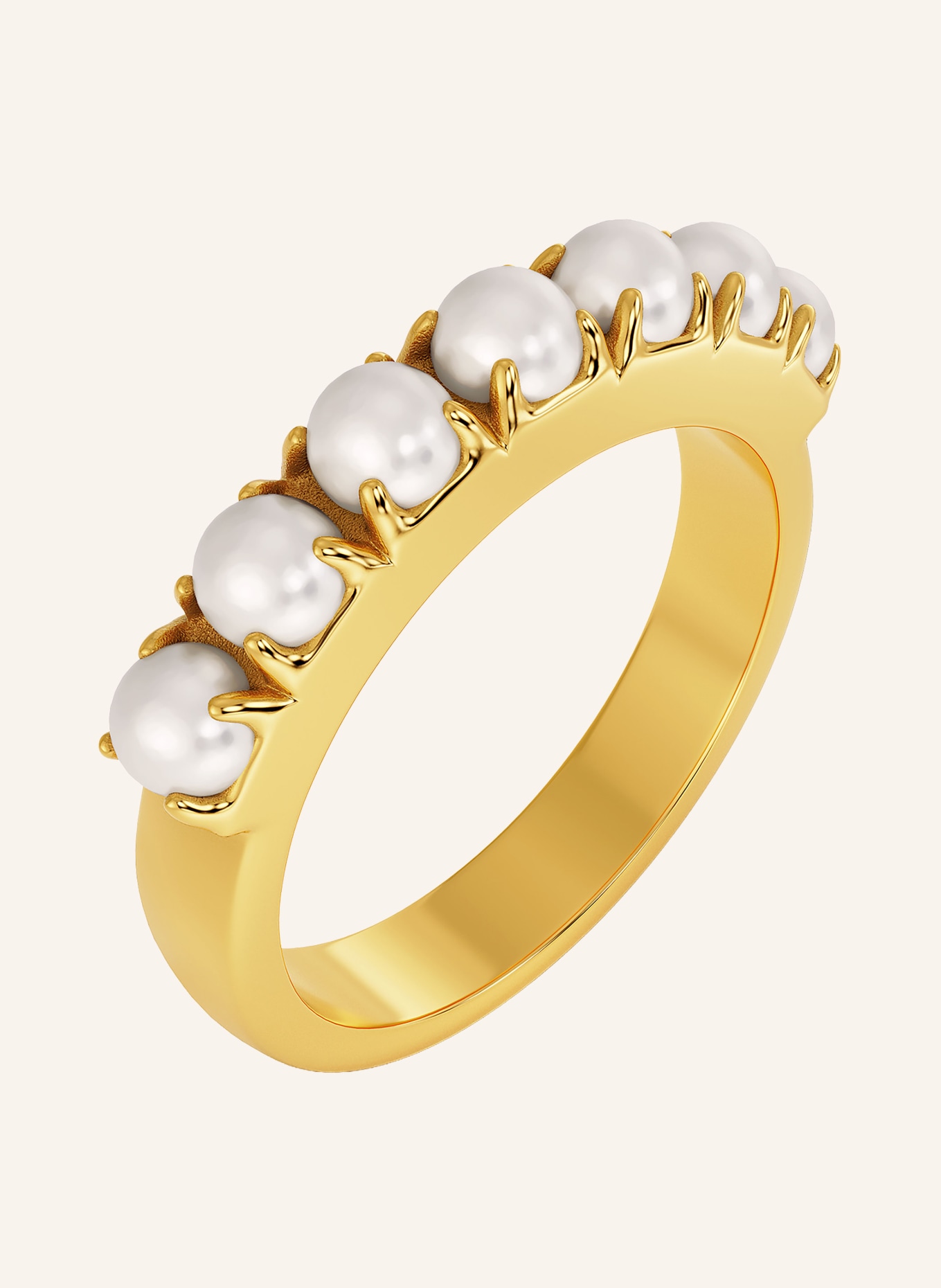 EDBLAD Ring LILO: GOLD / WEISS