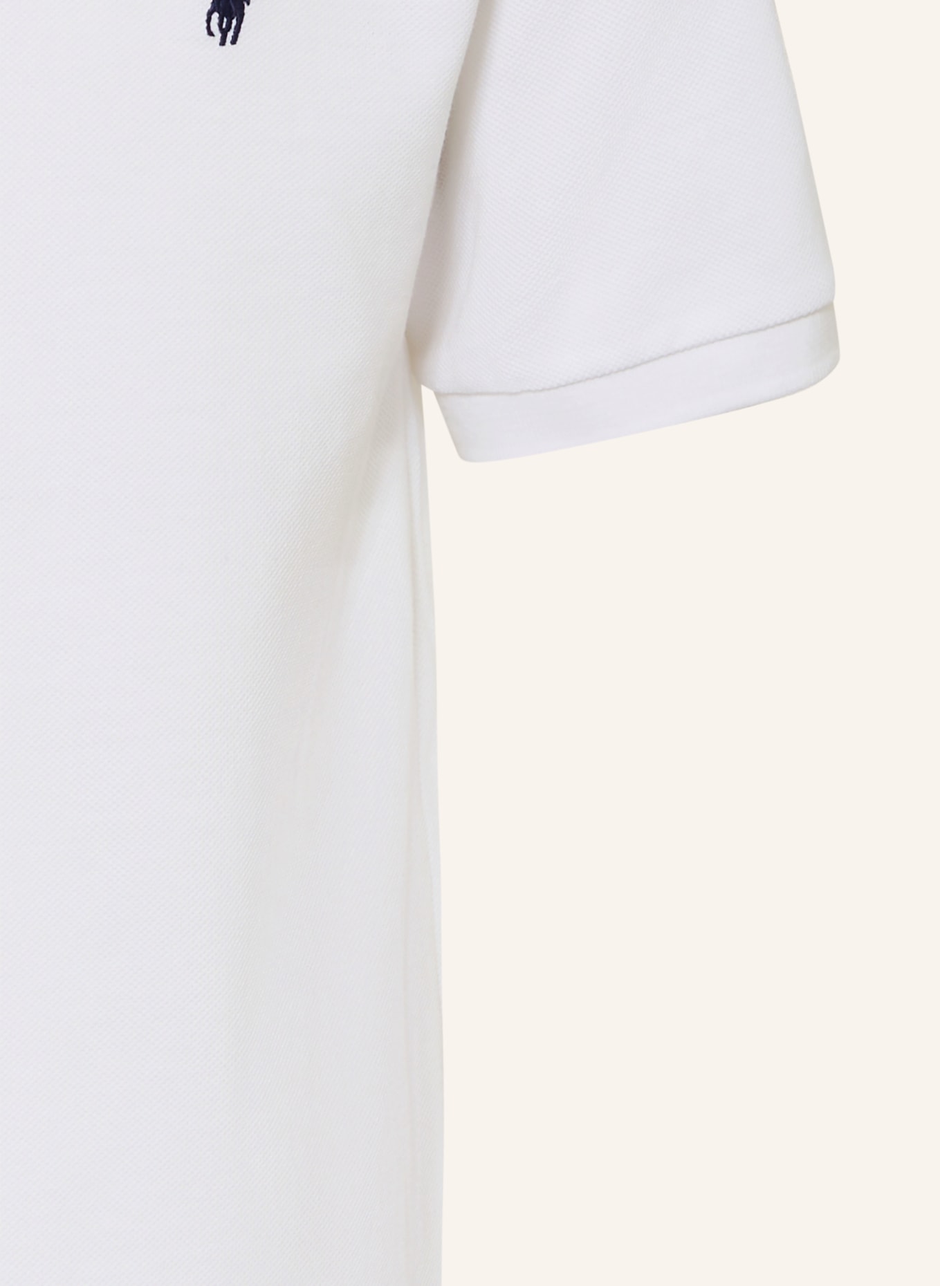 POLO RALPH LAUREN Piqué-Poloshirt Classic Fit: WEISS