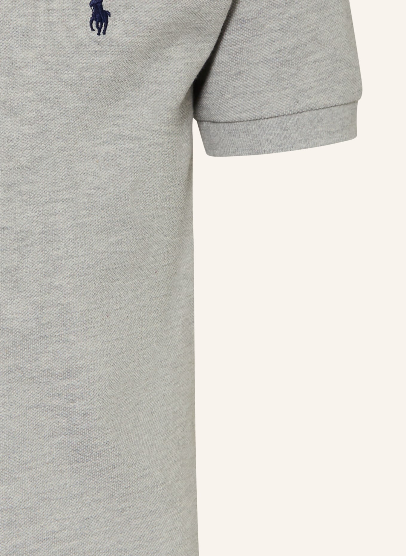 POLO RALPH LAUREN Piqué-Poloshirt Classic Fit: HELLGRAU