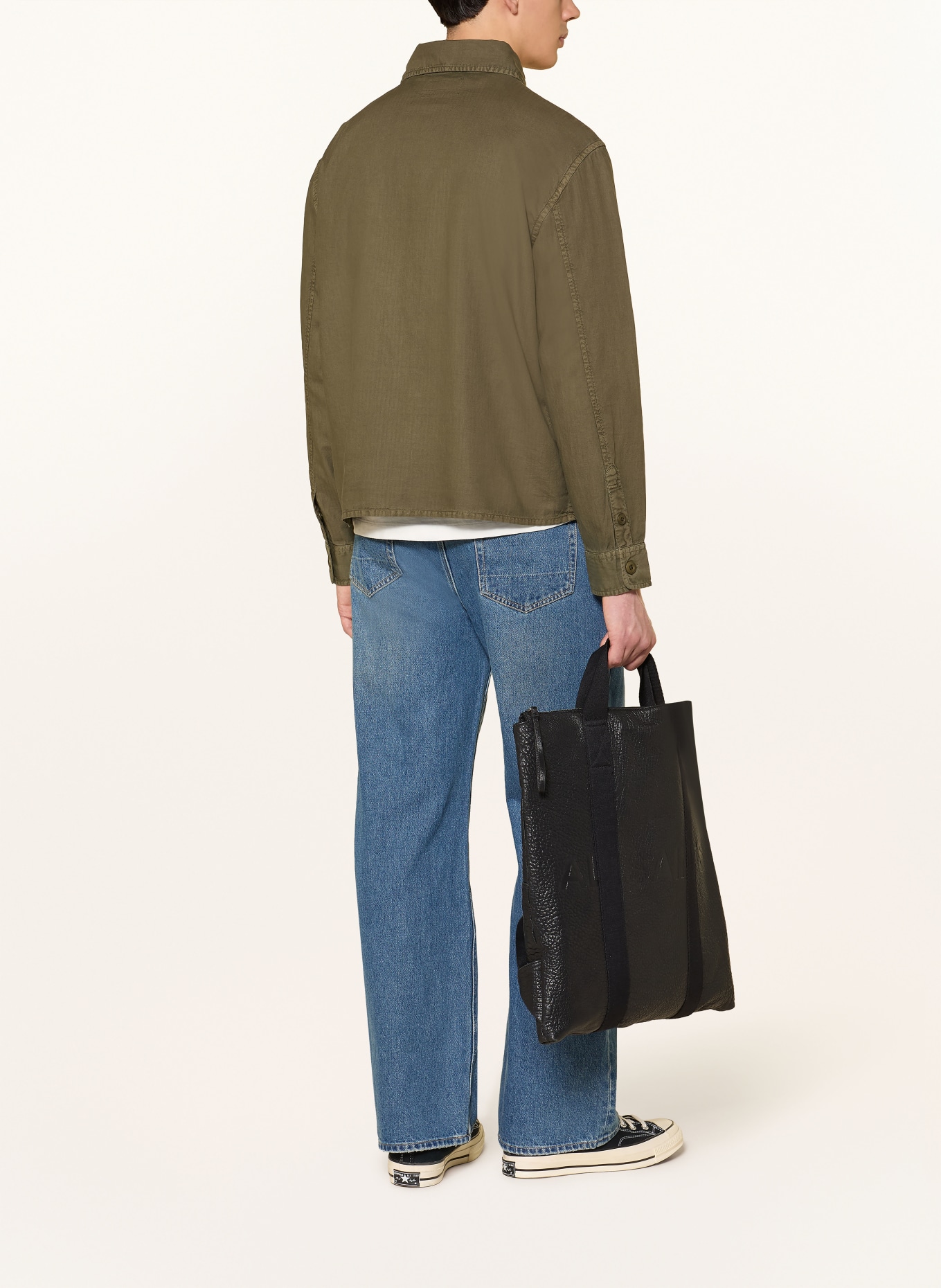 ALLSAINTS Hemd STRAND Relaxed Fit: KHAKI