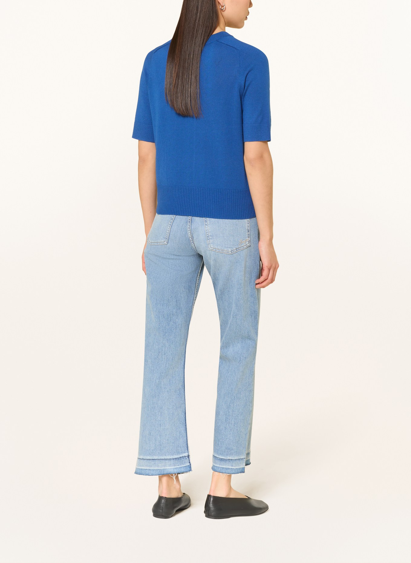 HOBBS Strickshirt LEENA: BLAU