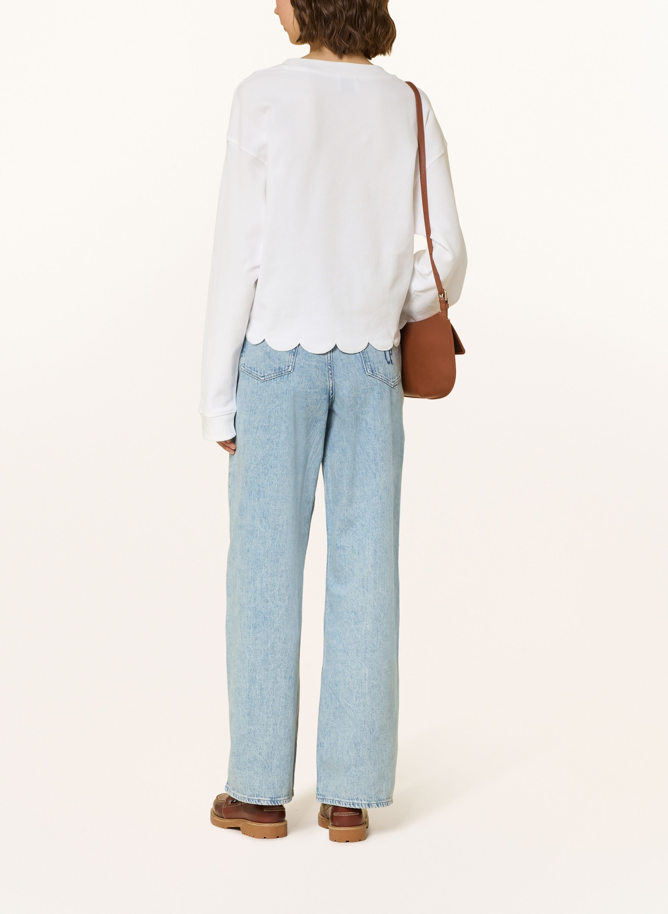 CLAUDIE PIERLOT Sweatshirt: WEISS