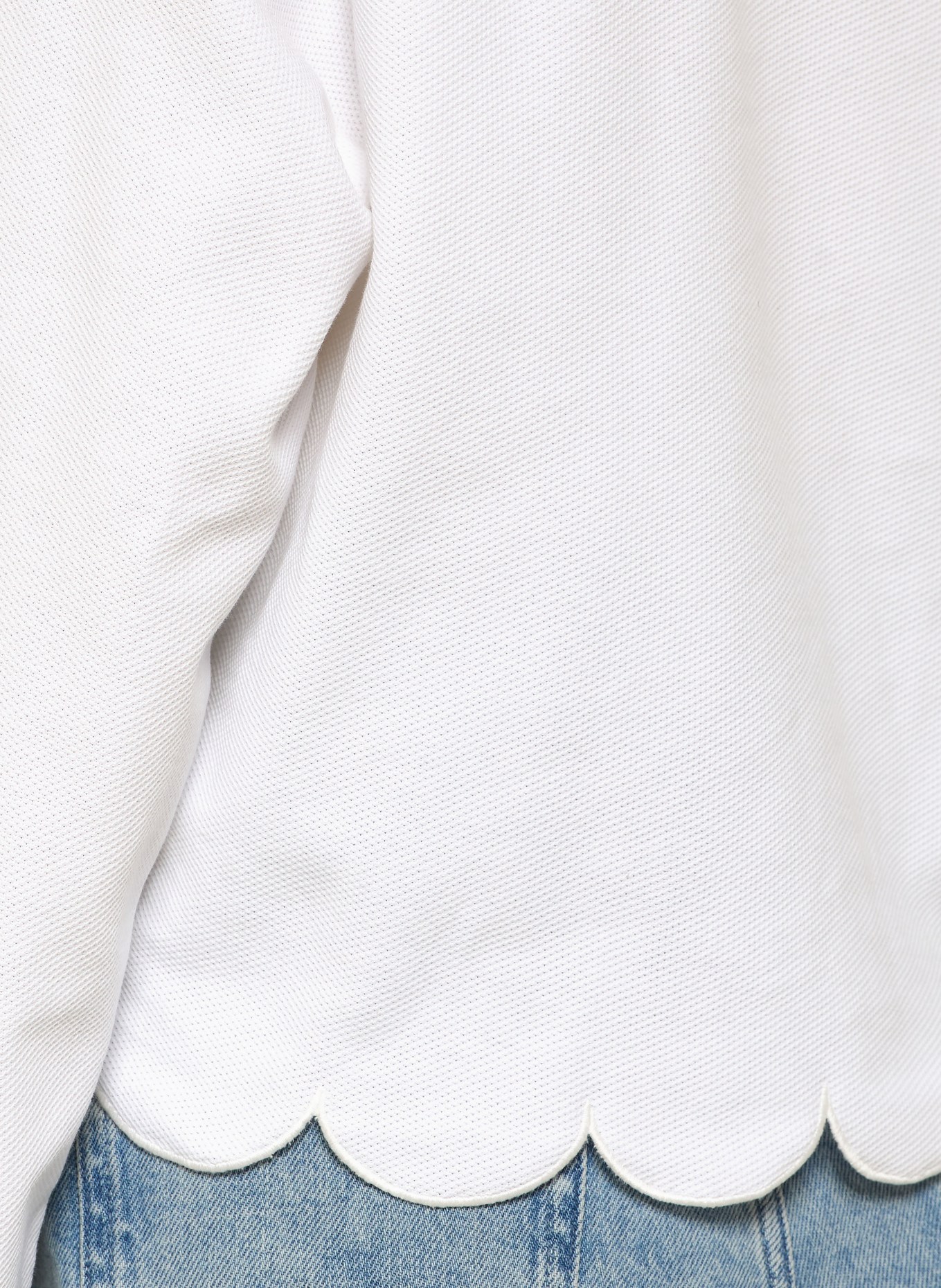 CLAUDIE PIERLOT Sweatshirt: WEISS