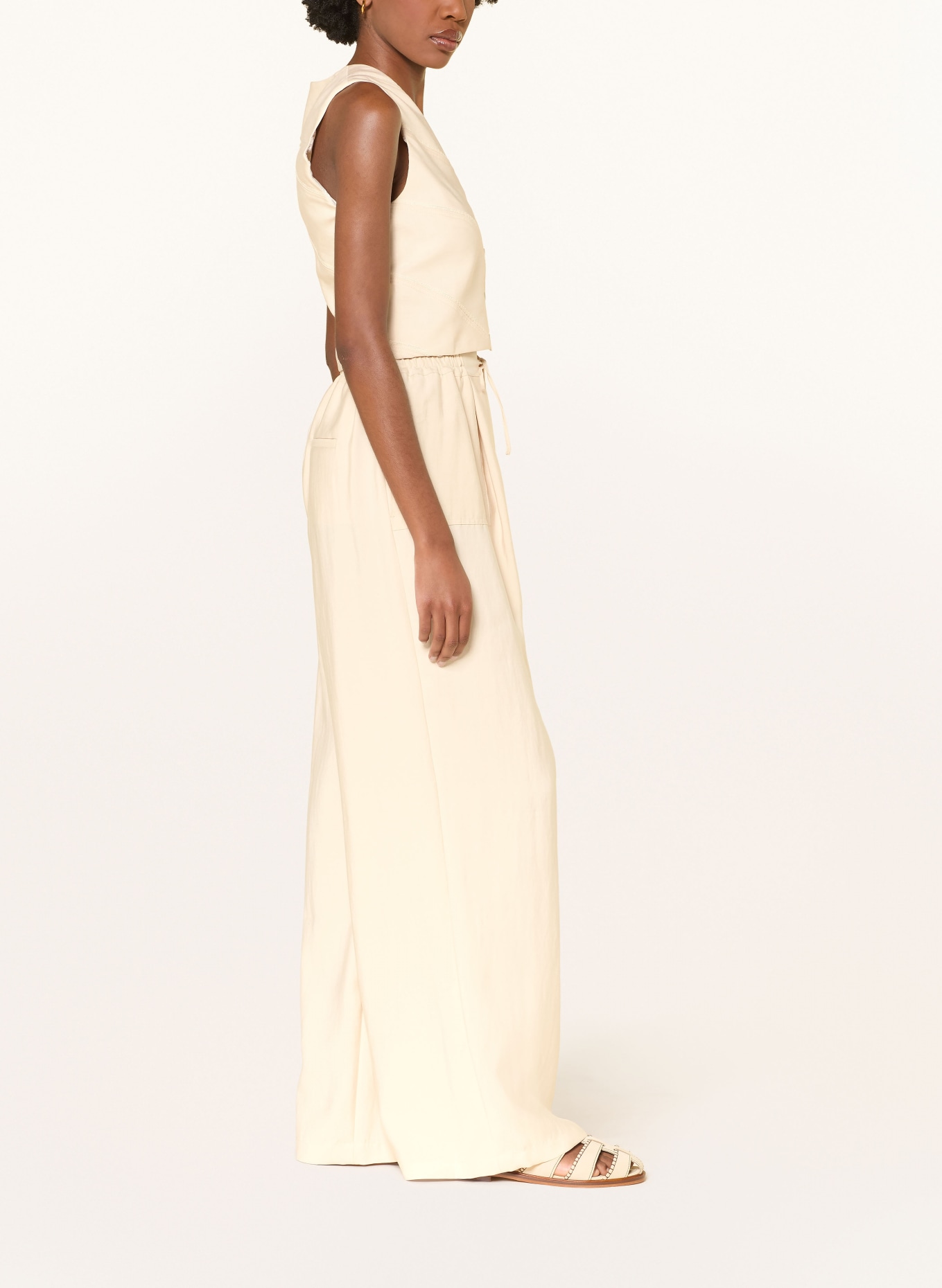 CLAUDIE PIERLOT Marlenehose: CREME