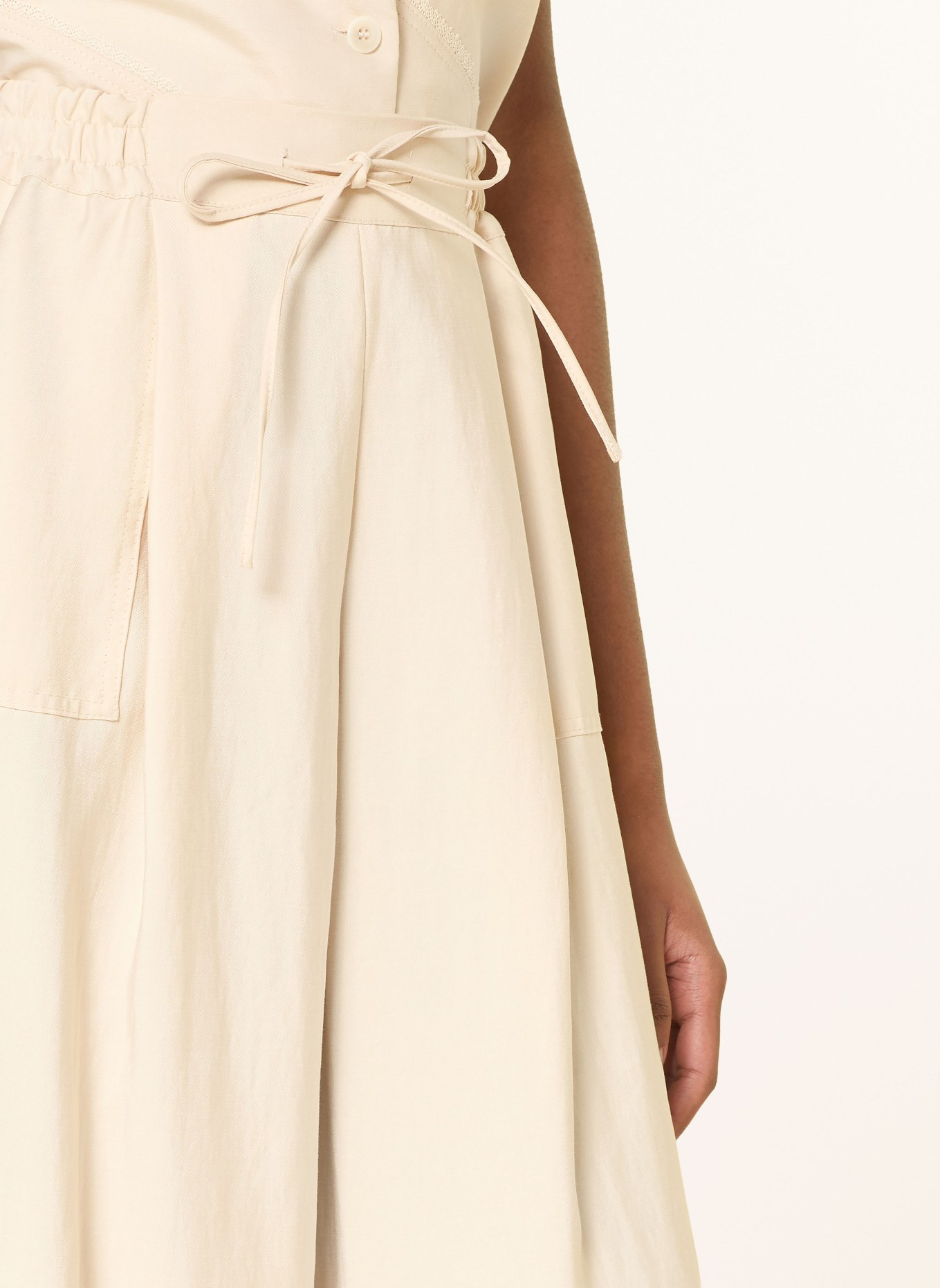 CLAUDIE PIERLOT Marlenehose: CREME