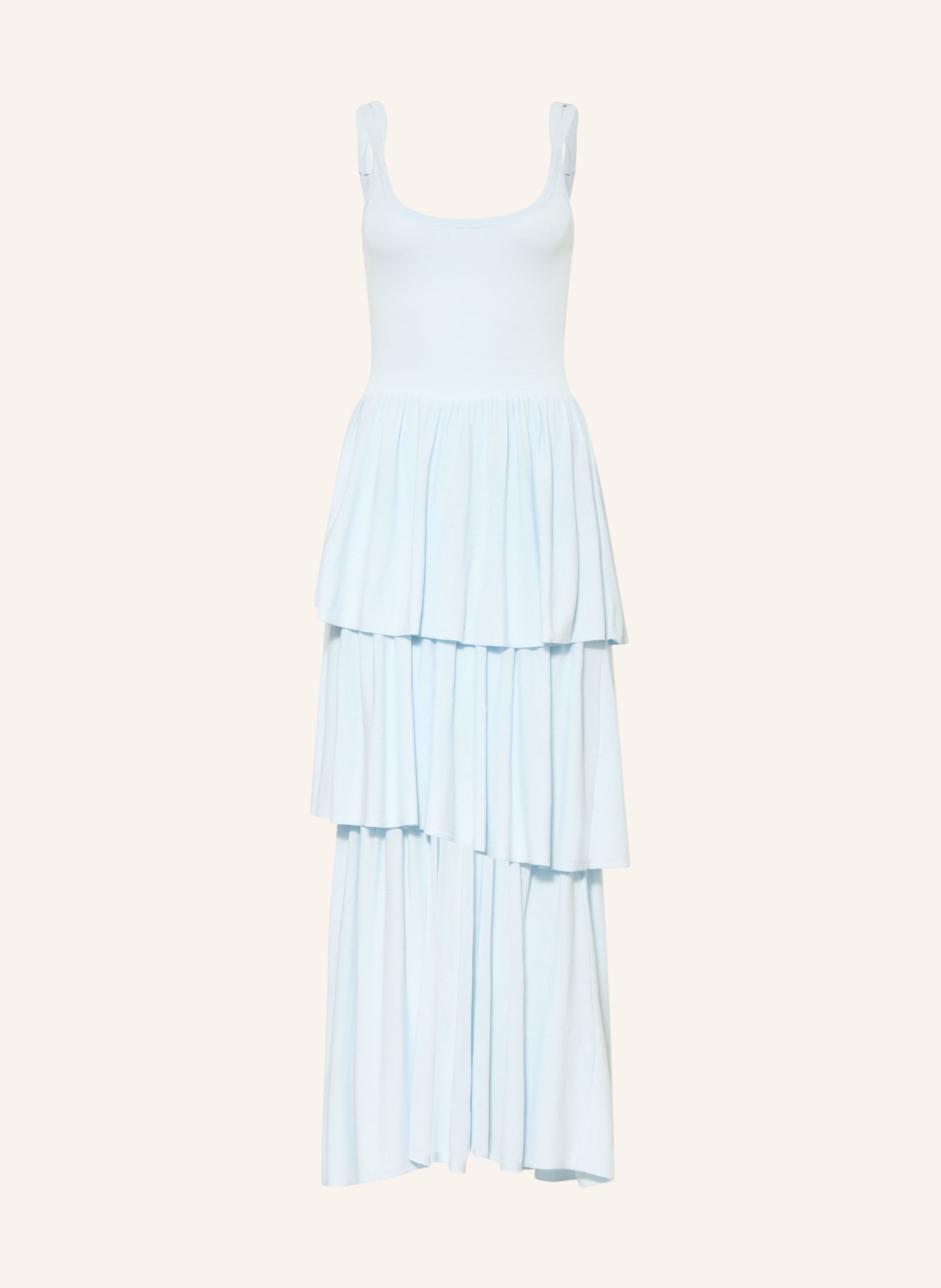 CLAUDIE PIERLOT Strickkleid: HELLBLAU