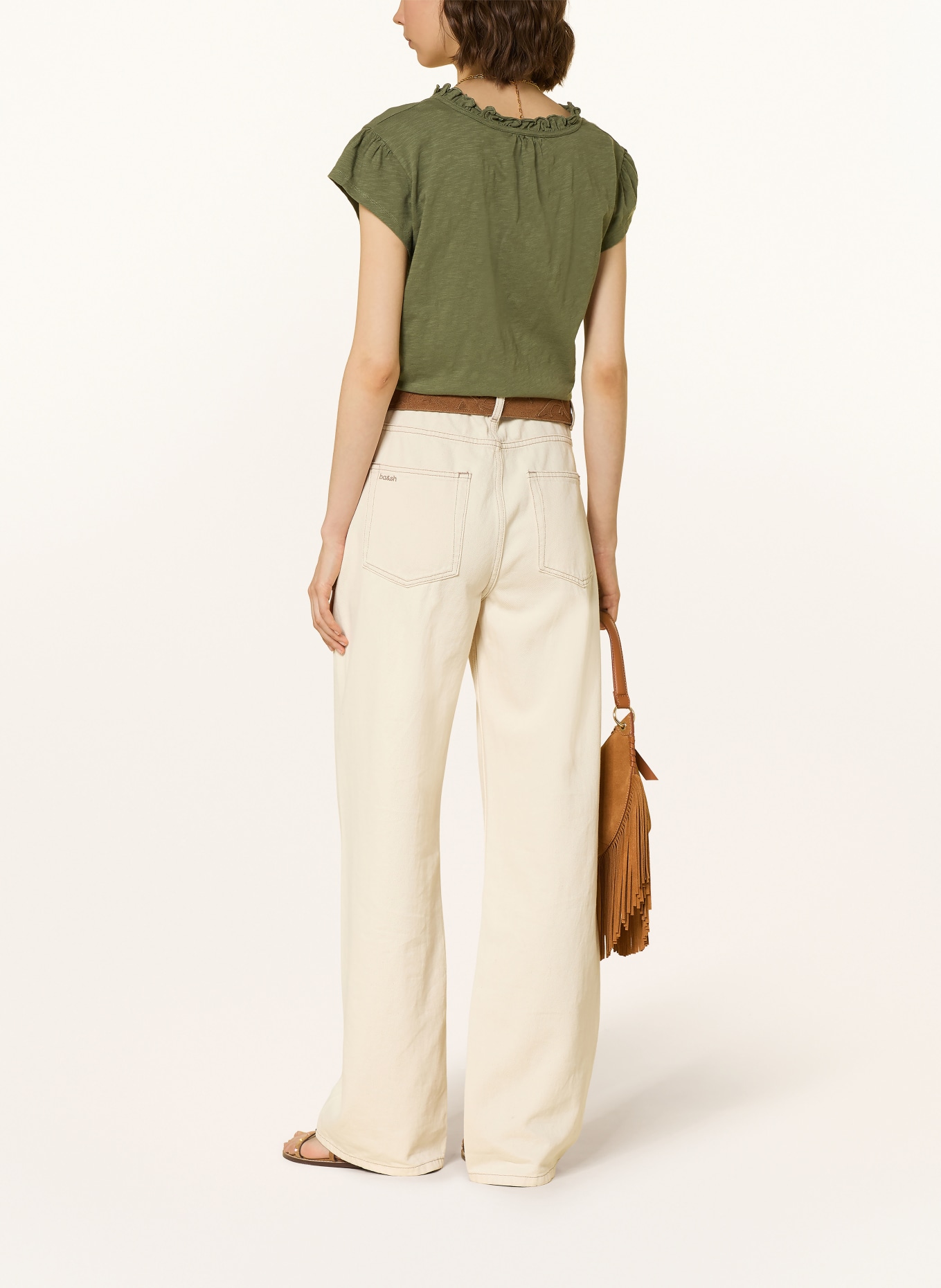 ba&sh T-Shirt VERY: OLIV