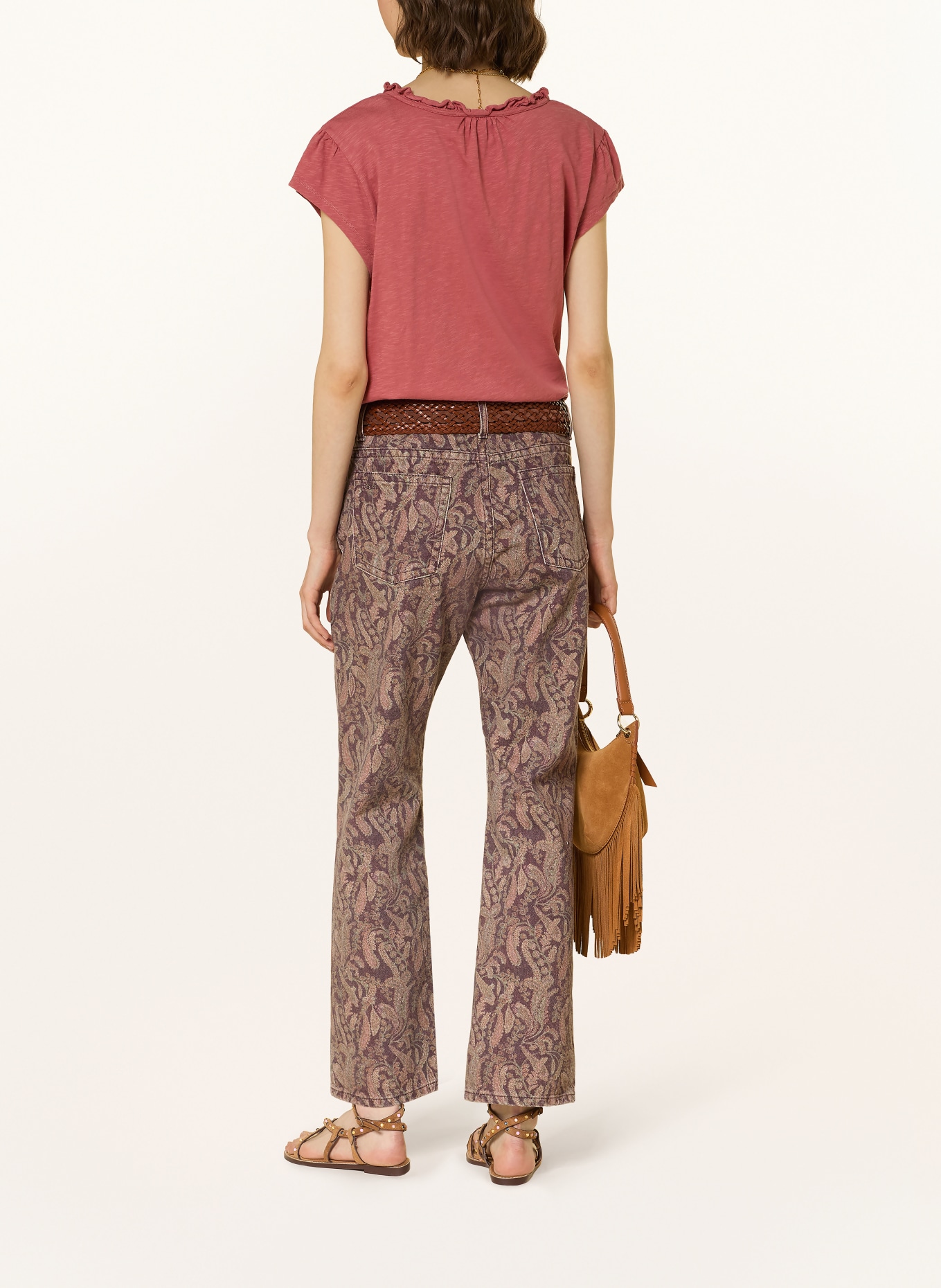 ba&sh T-Shirt VERY: HELLROT